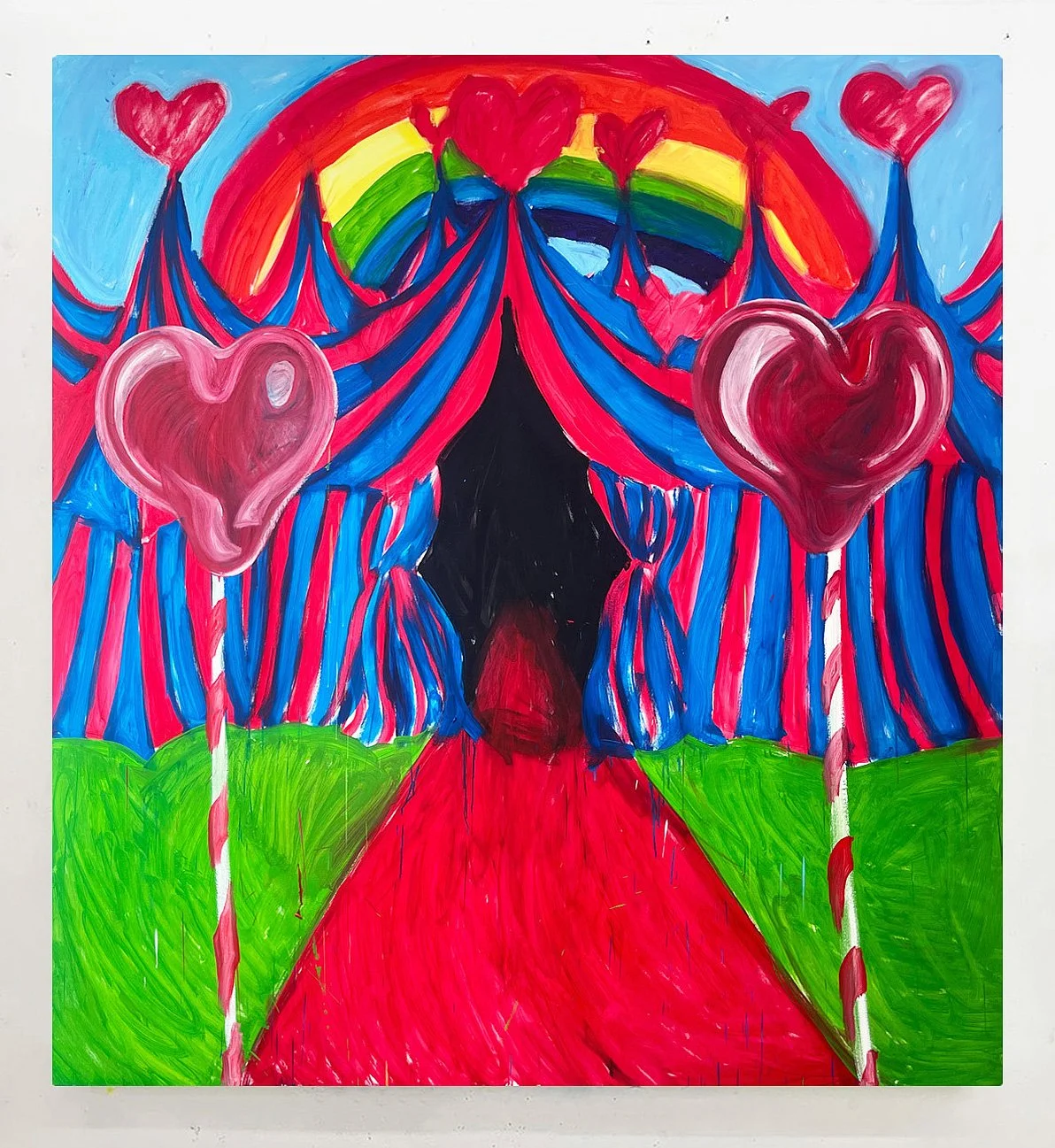 Home, 2025, oil on canvas, 190 x 170 cm