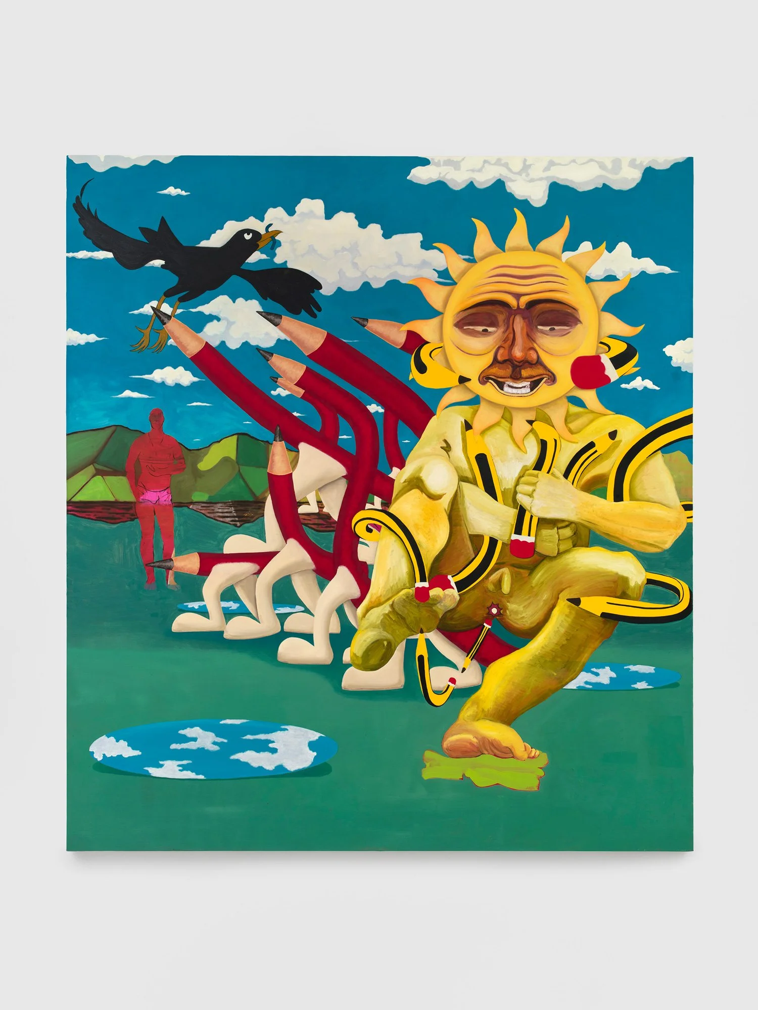 Circumgyrate, 2025, oil on canvas, 180 x 200 cm