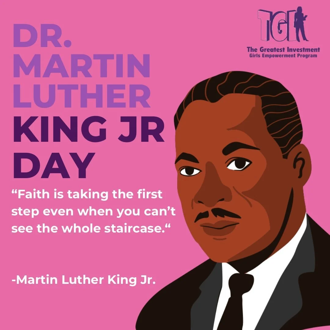 ✨ &ldquo;Faith is taking the first step even when you can&rsquo;t see the whole staircase.&rdquo; &mdash; Dr. Martin Luther King Jr.

Today we honor a leader whose courage continues to light the path for the next generation. At TGI, we see that same 