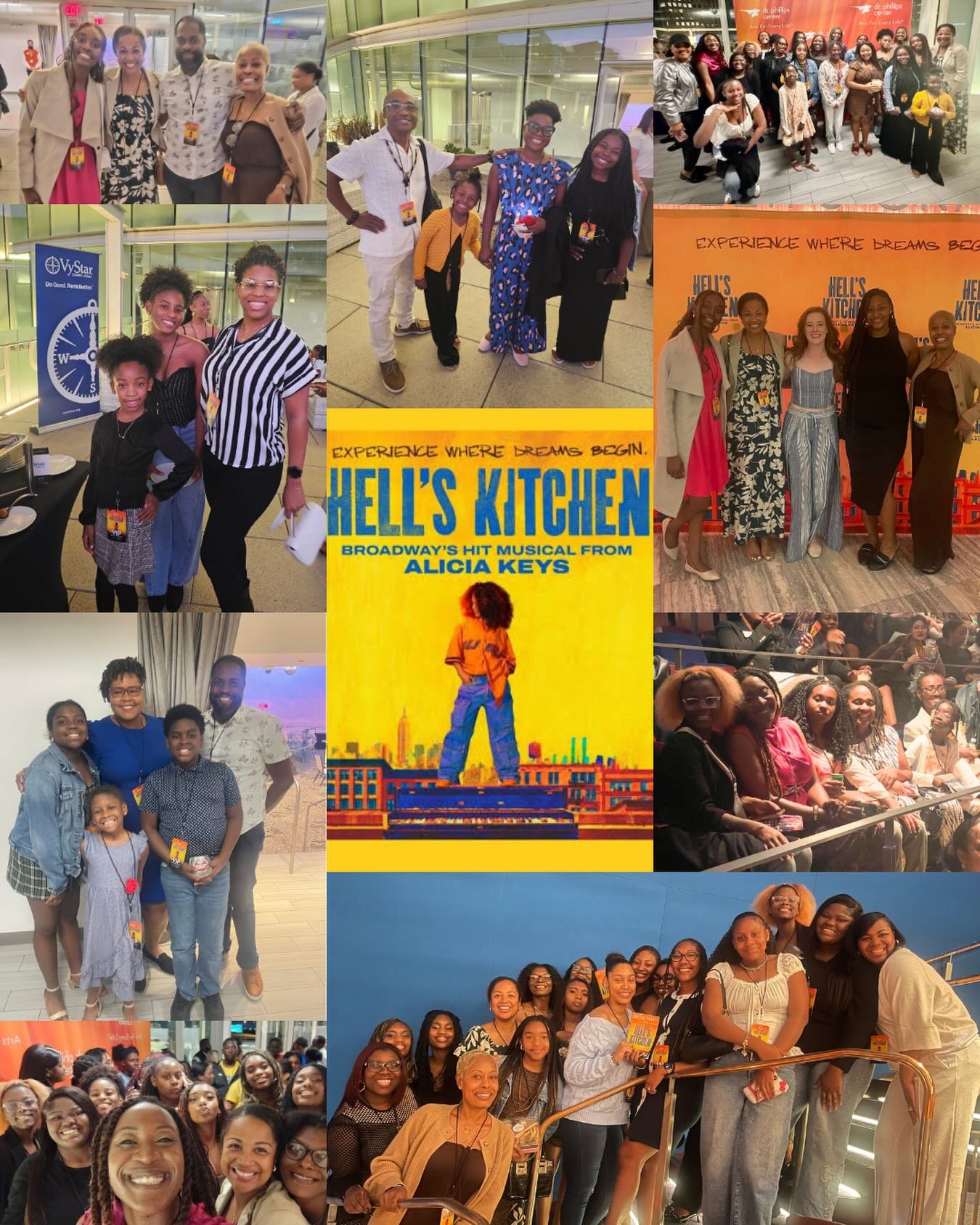 ✨ A night to remember for the entire TGI Village! ✨

We are still overflowing with gratitude after experiencing the Hell&rsquo;s Kitchen Musical at the @drphillipsctr on Wednesday night. Our young ladies, families, alumni, and team were inspired, ene
