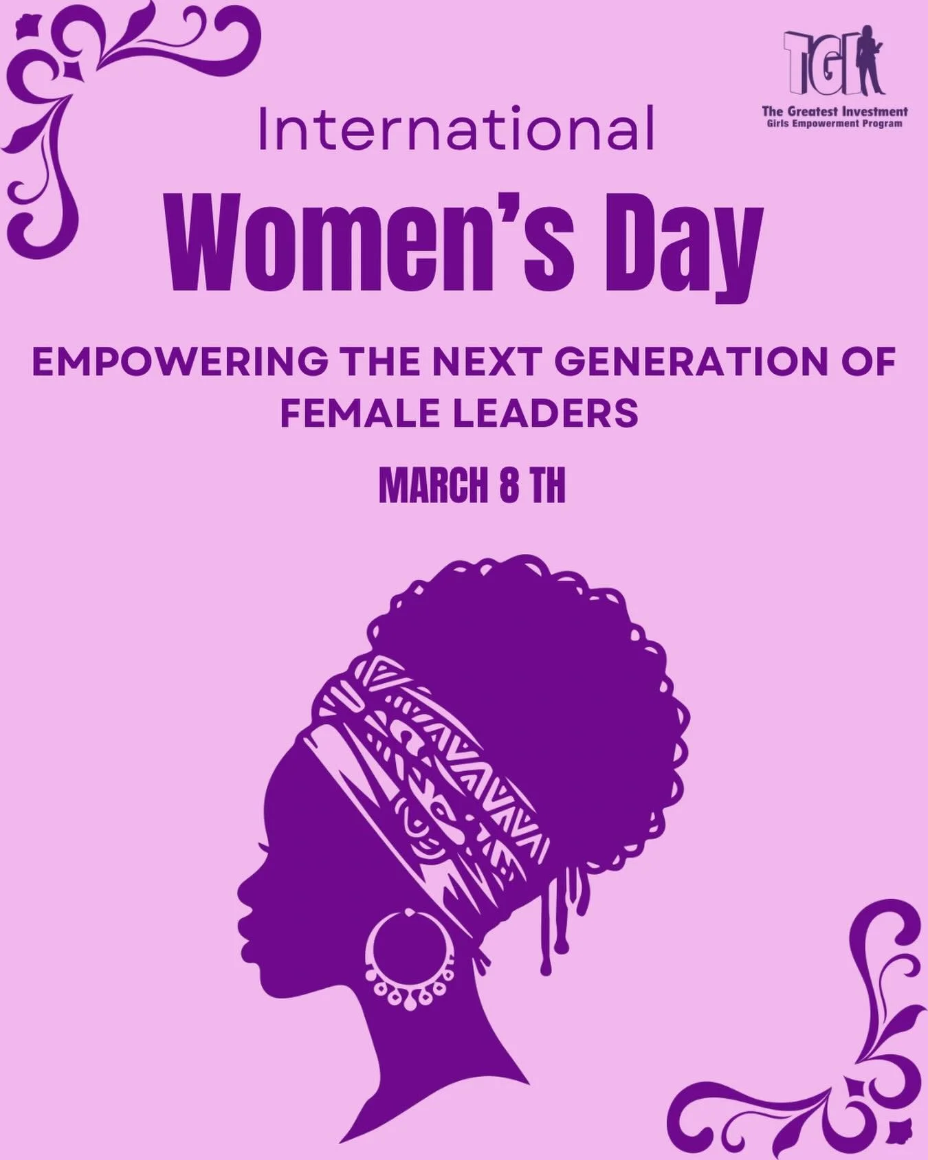 💜Happy International Women&rsquo;s Day from TGI 💜

Today we honor the brilliance, resilience, and leadership of women across generations! Today we honor the young ladies rising through TGI&rsquo;s programs!

Every day, we witness young leaders disc