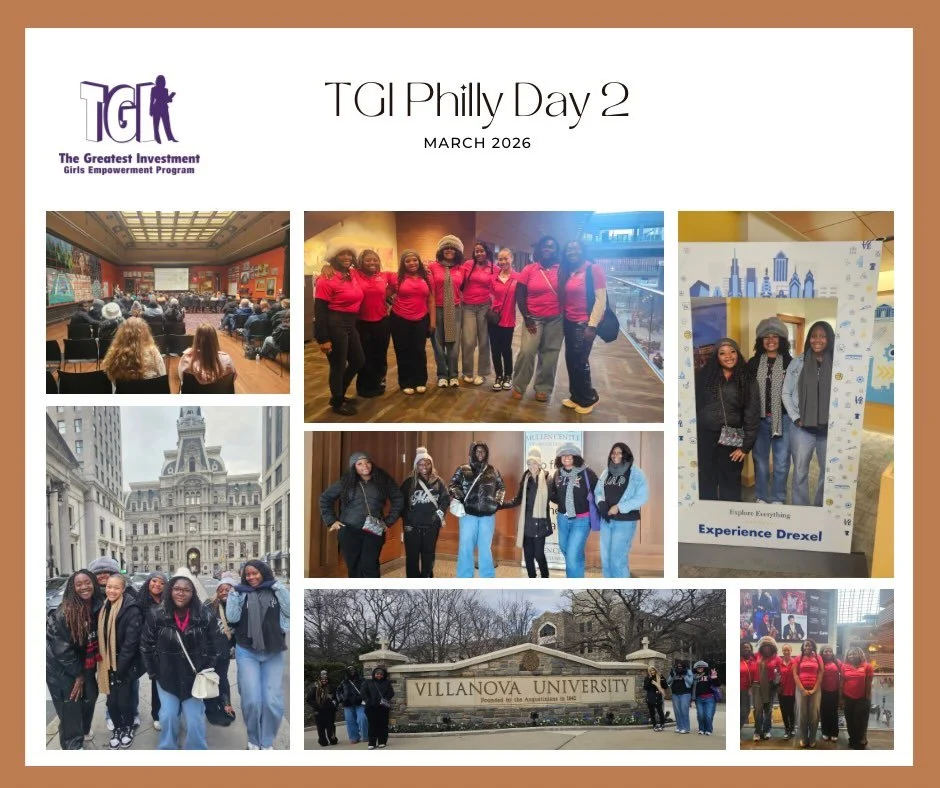 ✨ TGI Philadelphia College Tour &mdash; Day 2 ✨

Tuesday was packed with learning, culture, and unforgettable moments for our young ladies.

We started the day riding past Philadelphia&rsquo;s iconic Art Museum @visitpham , taking in the city&rsquo;s