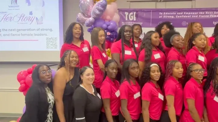 Happy Flashback Friday TGI Family! 🫶🏾💜🩷

We are still beaming with pride from how brilliant our strong, confident and fierce TGI Young Ladies were at TGI&rsquo;s Inaugural Empowering HerStory Fundraiser Celebration on March 24th!  Thank you to ev