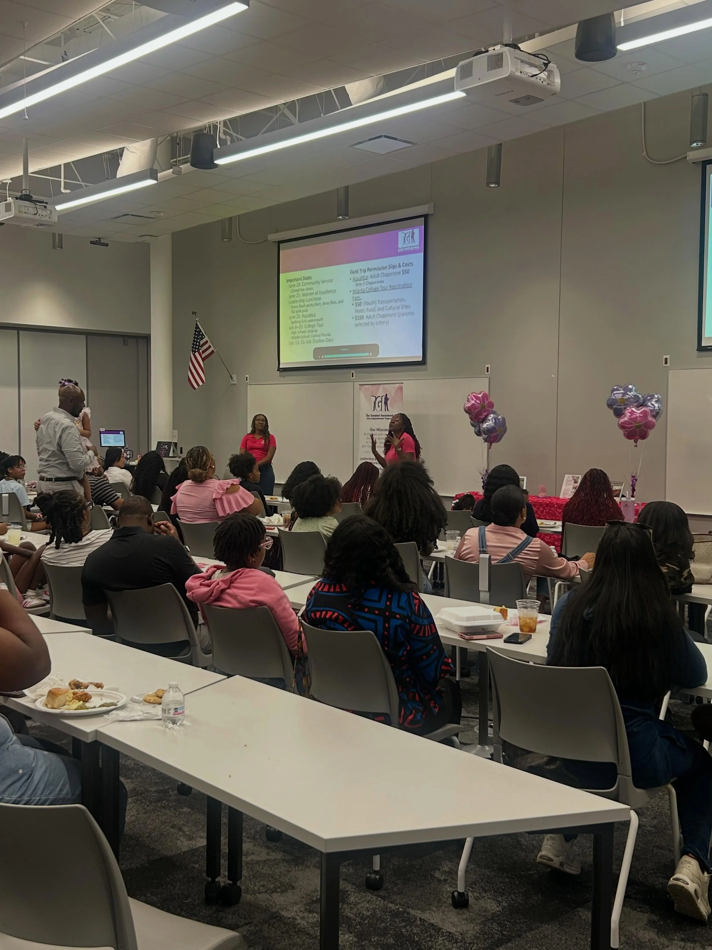 Last week TGI had the pleasure of hosting our Mentor and Volunteer Meet up and also our Parent info night! TGI Summer Camp starts in T-minus 6 days and we are so excited!!! 💜💕

#tgisummer2026 #TheGreatestInvestment
