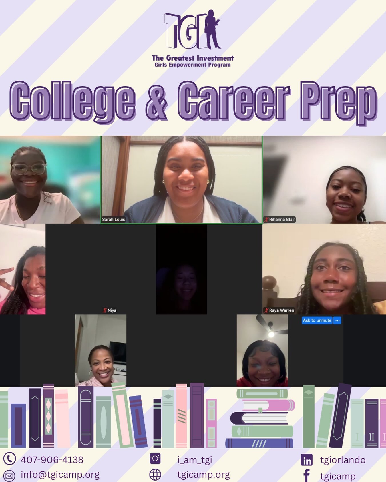 Last night, our 11th &amp; 12th grade TGI Young Leaders came together for another College &amp; Career Prep Session. 👩🏾&zwj;🎓✨

From FAFSA and college applications to resumes, communication, and networking, our Young Leaders are gaining the tools 
