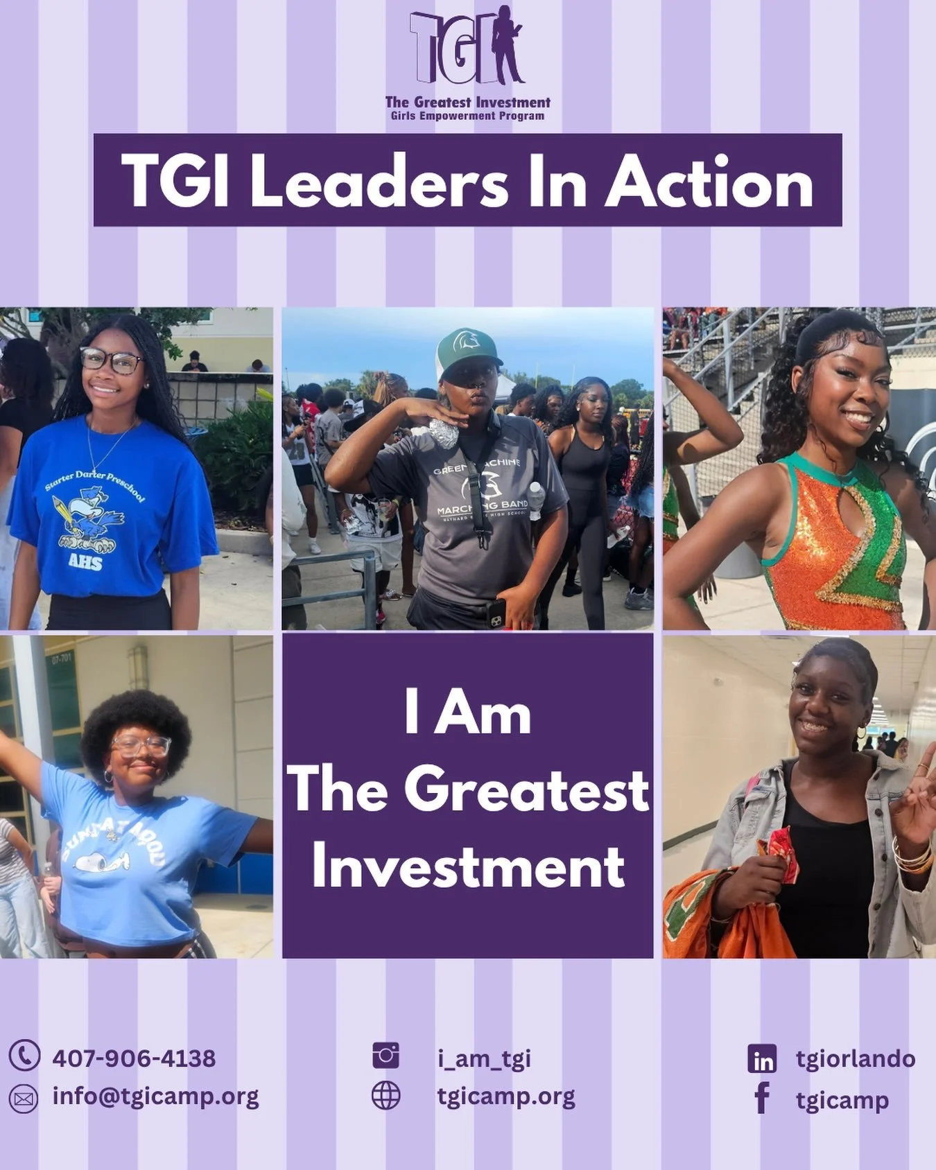 ✨ TGI Leaders in Action! ✨

Whether our young leaders are in the classroom, on the stage, or in their communities, they&rsquo;re putting what they&rsquo;ve learned through TGI into action.

We&rsquo;re proud to watch them grow into the leaders they&r