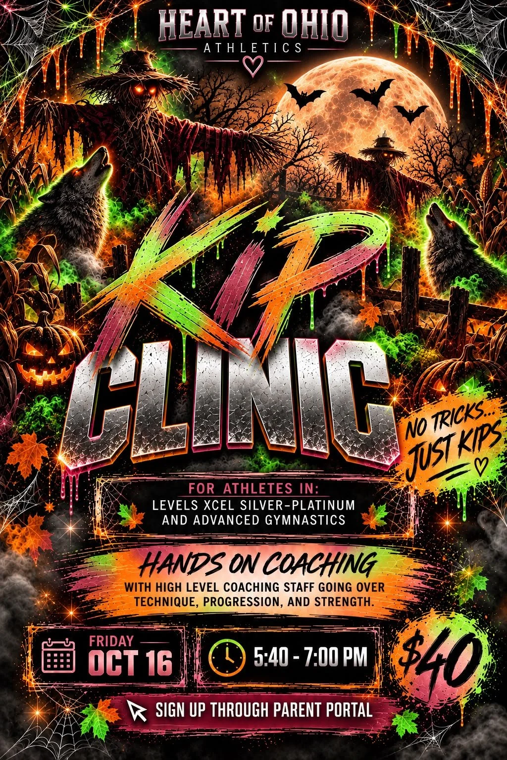 Heart of Ohio Kip Clinic Experience  (Friday Oct 16 2026)