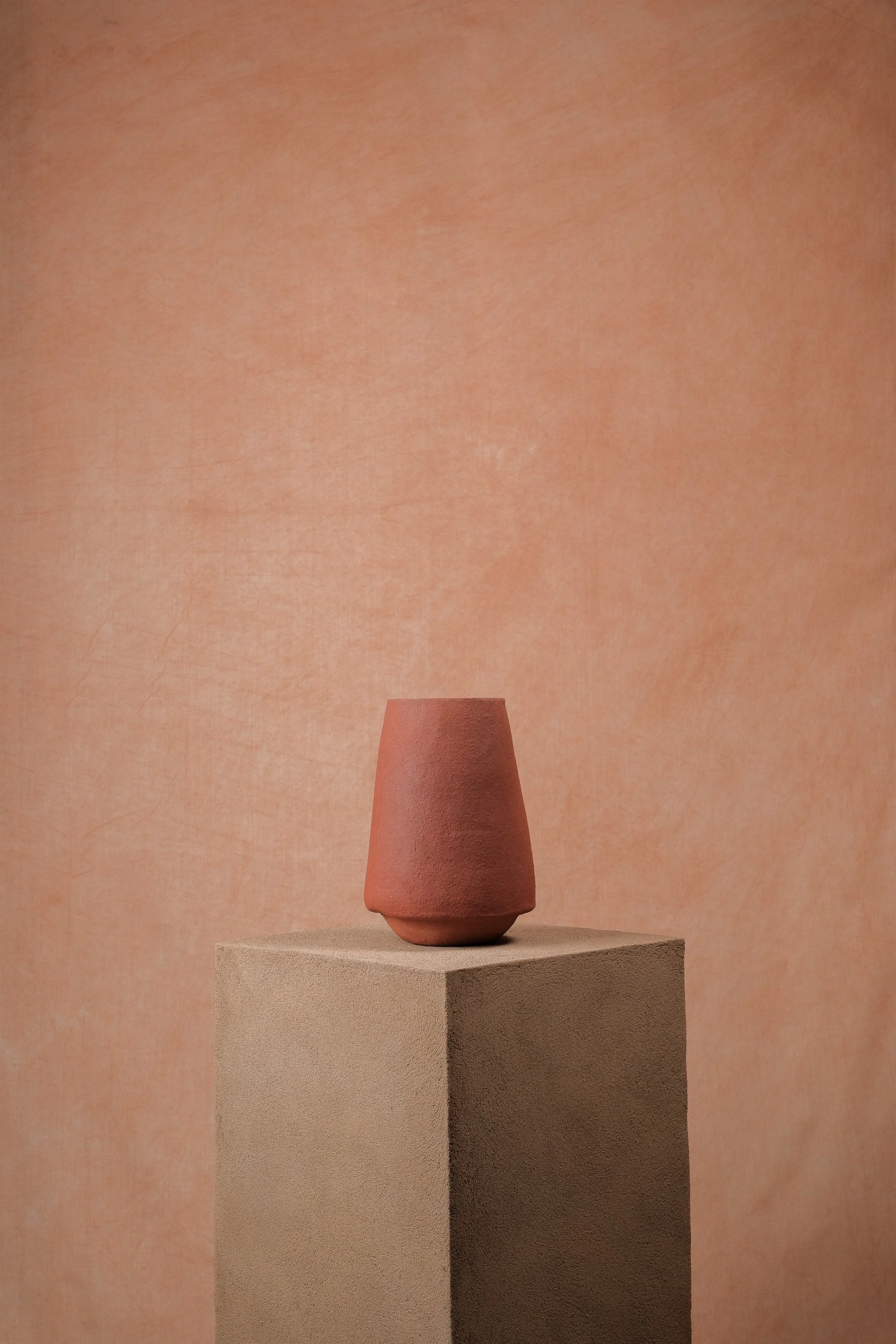 Wild Clay Wax Vase #1