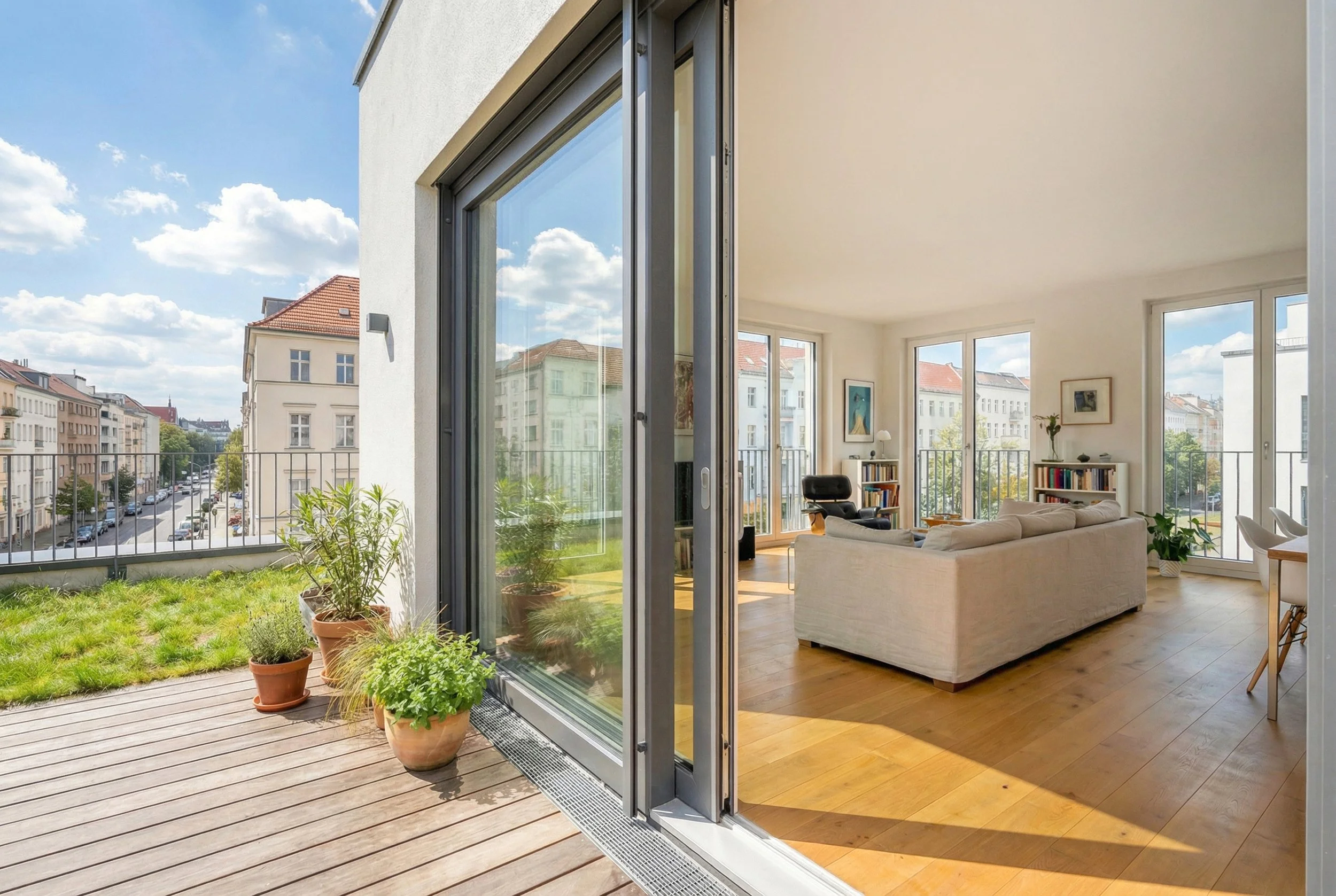 Urbanes Terrassenhighlight