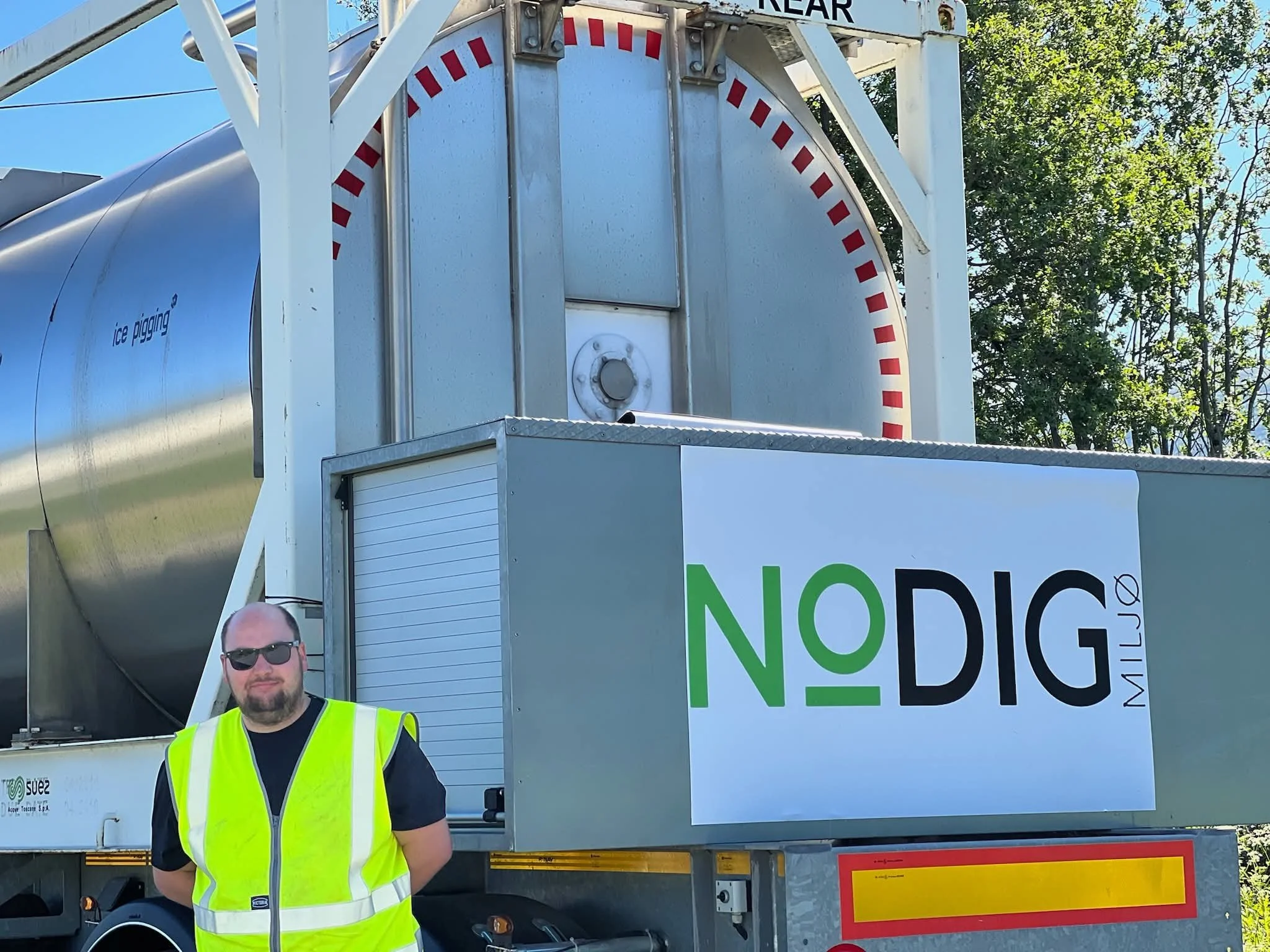SSTT artikler om Ice-pigging prosjekt Tromsø kommune