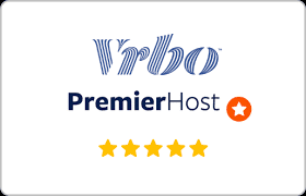 Logo of Urbo PremierHost with five gold stars below