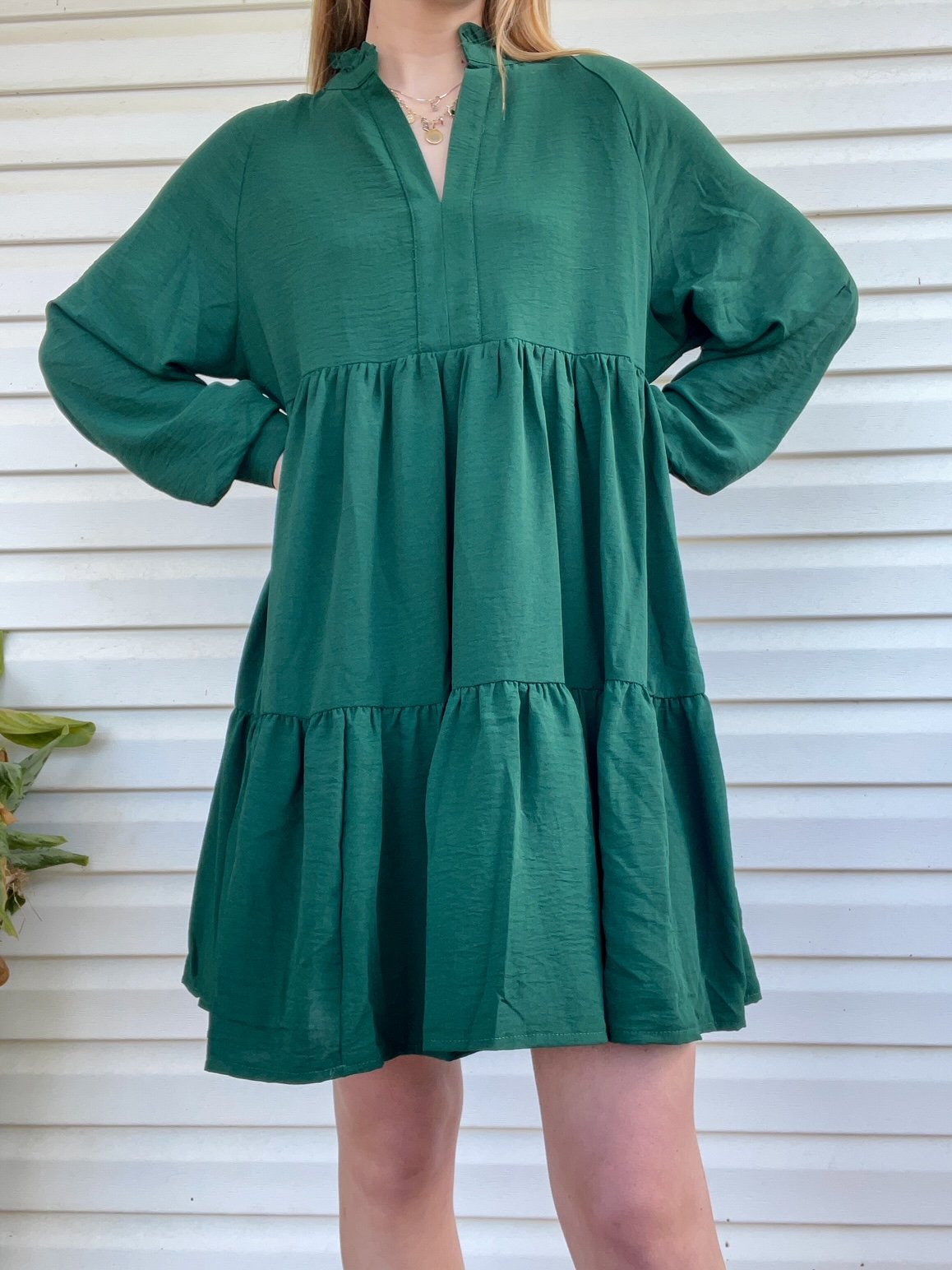 Emerald Green Dress