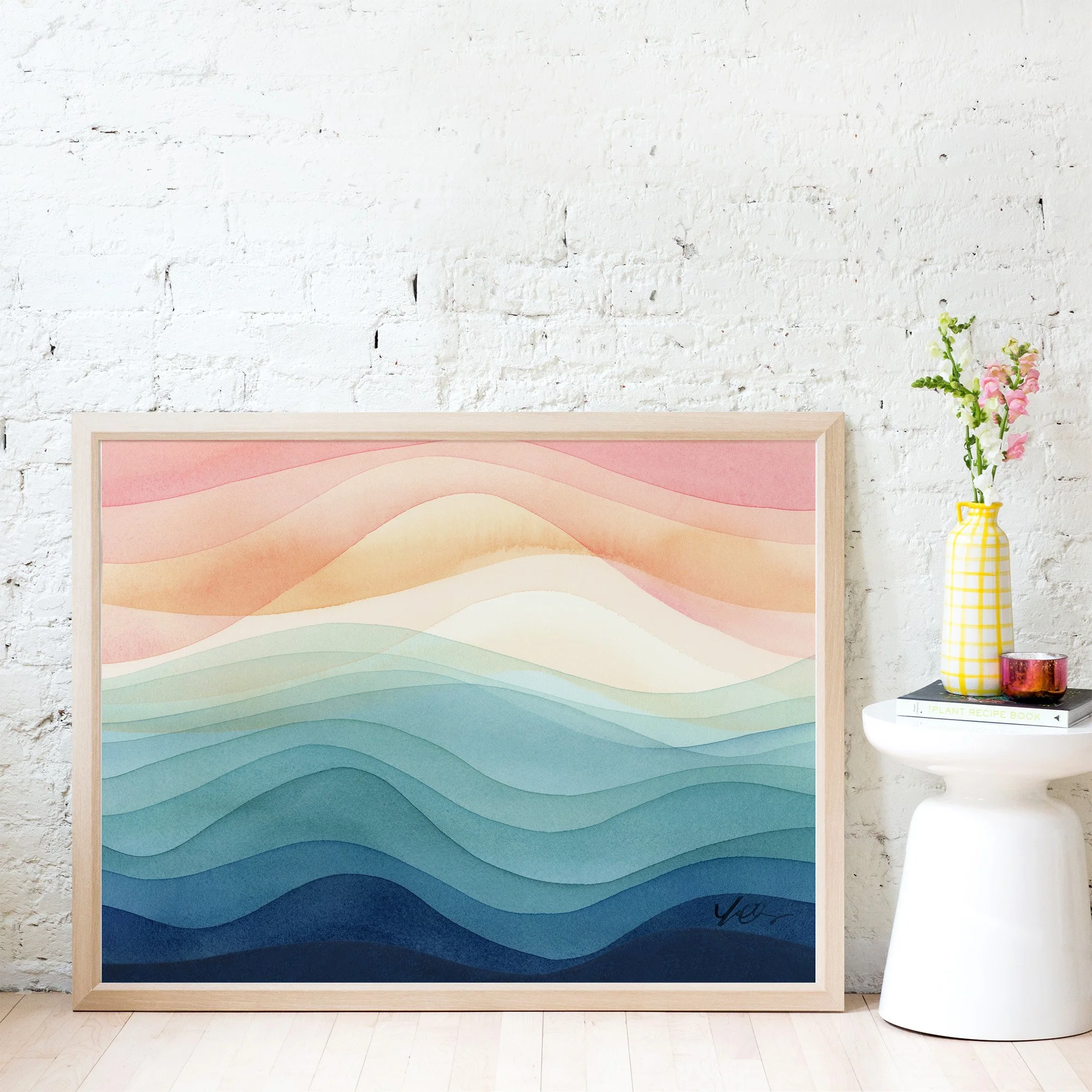 yao-cheng-beach-no-1-coastal-landscape-watercolor-print-living-room-floor-framed.jpg
