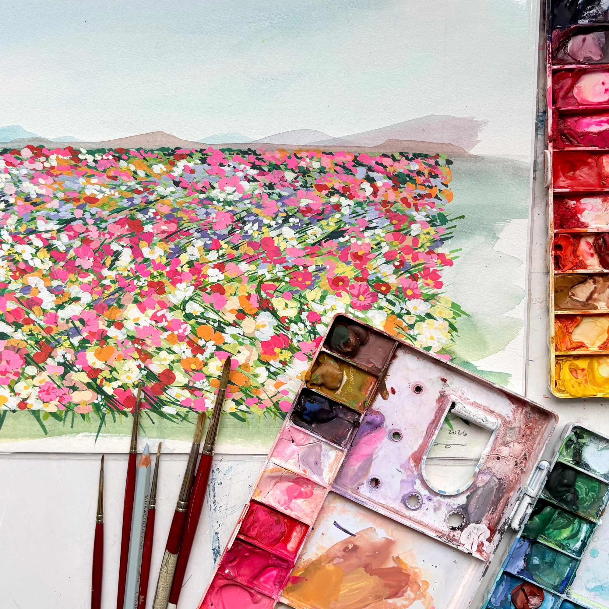 yao-cheng-meadow-wildflower-landscape-watercolor-print-painting-process-2.jpg