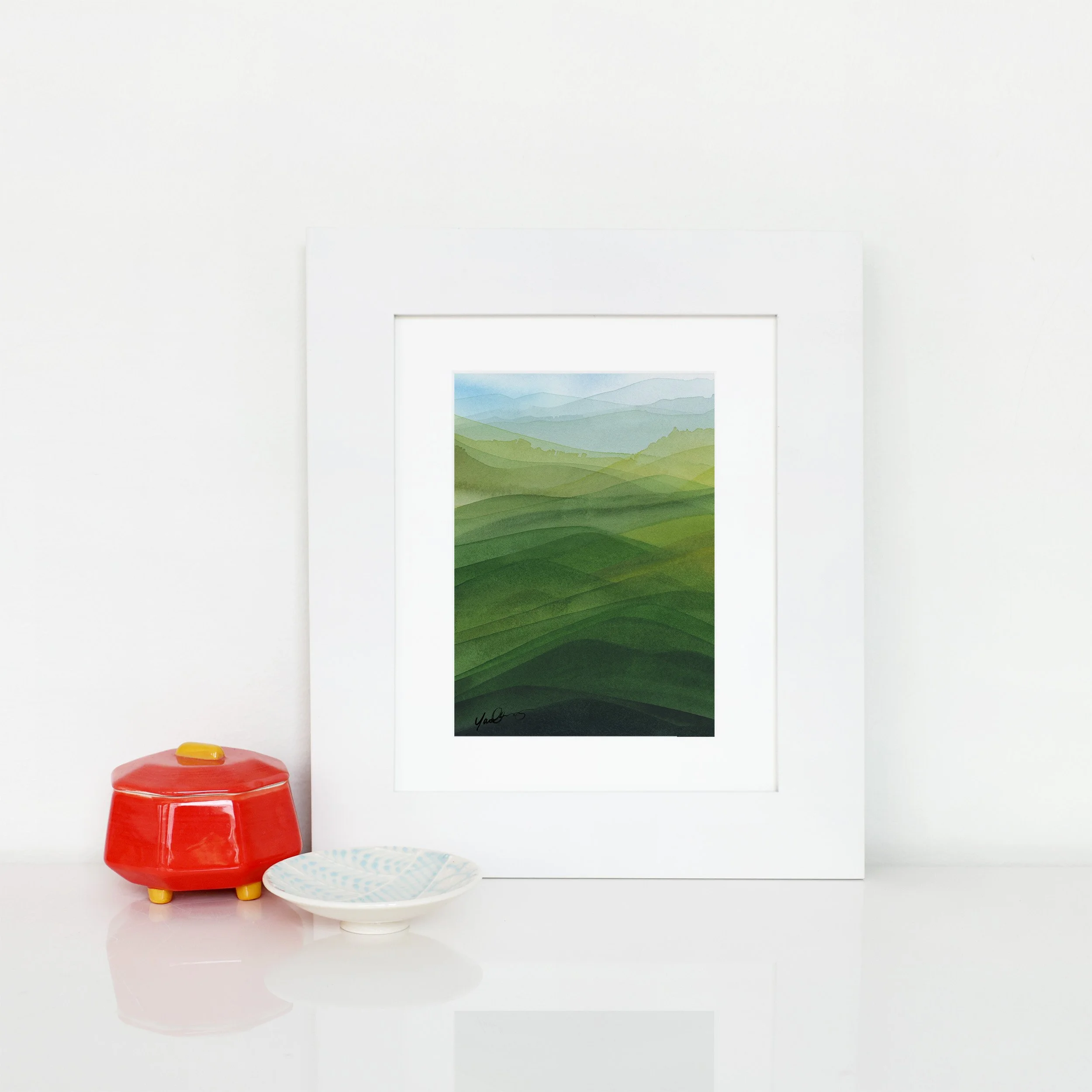 yao-cheng-rolling-hills-4-watercolor-print-small-framed.jpg