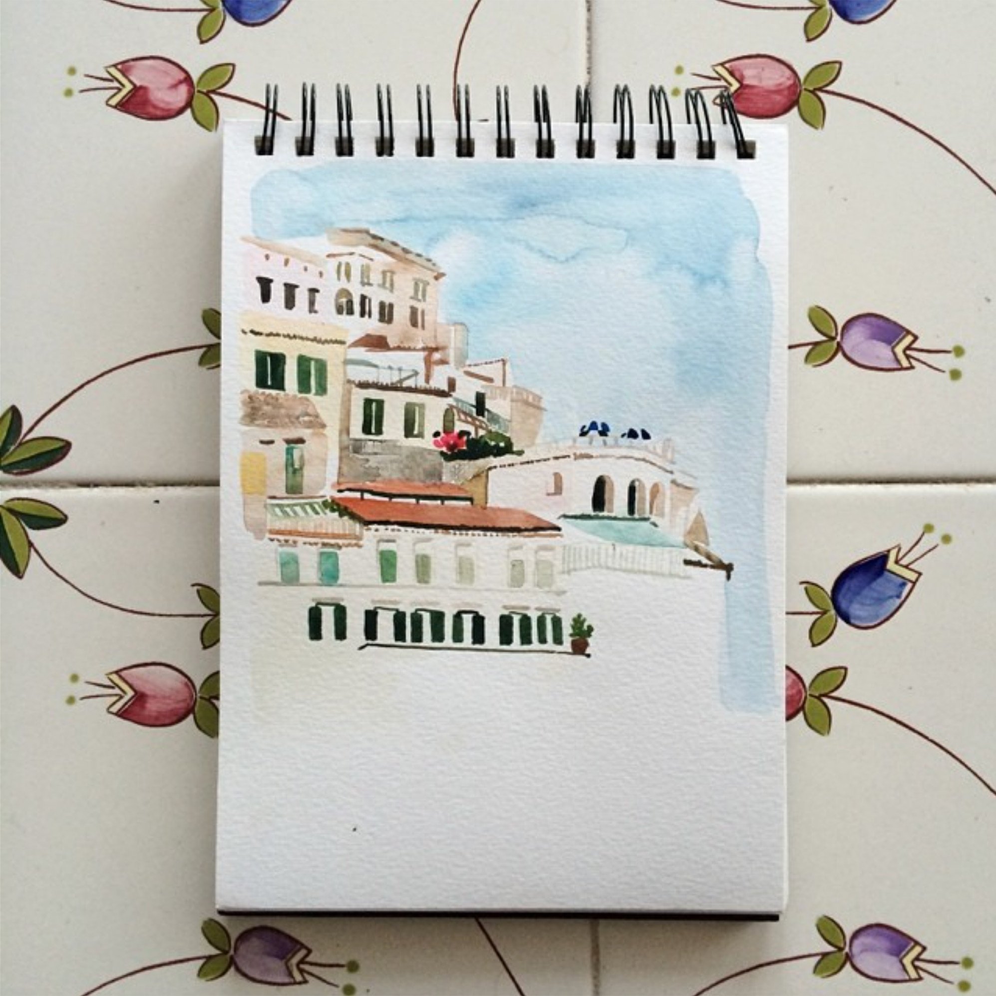 Amalfi Coast  /  Sketches  /  Yao Cheng