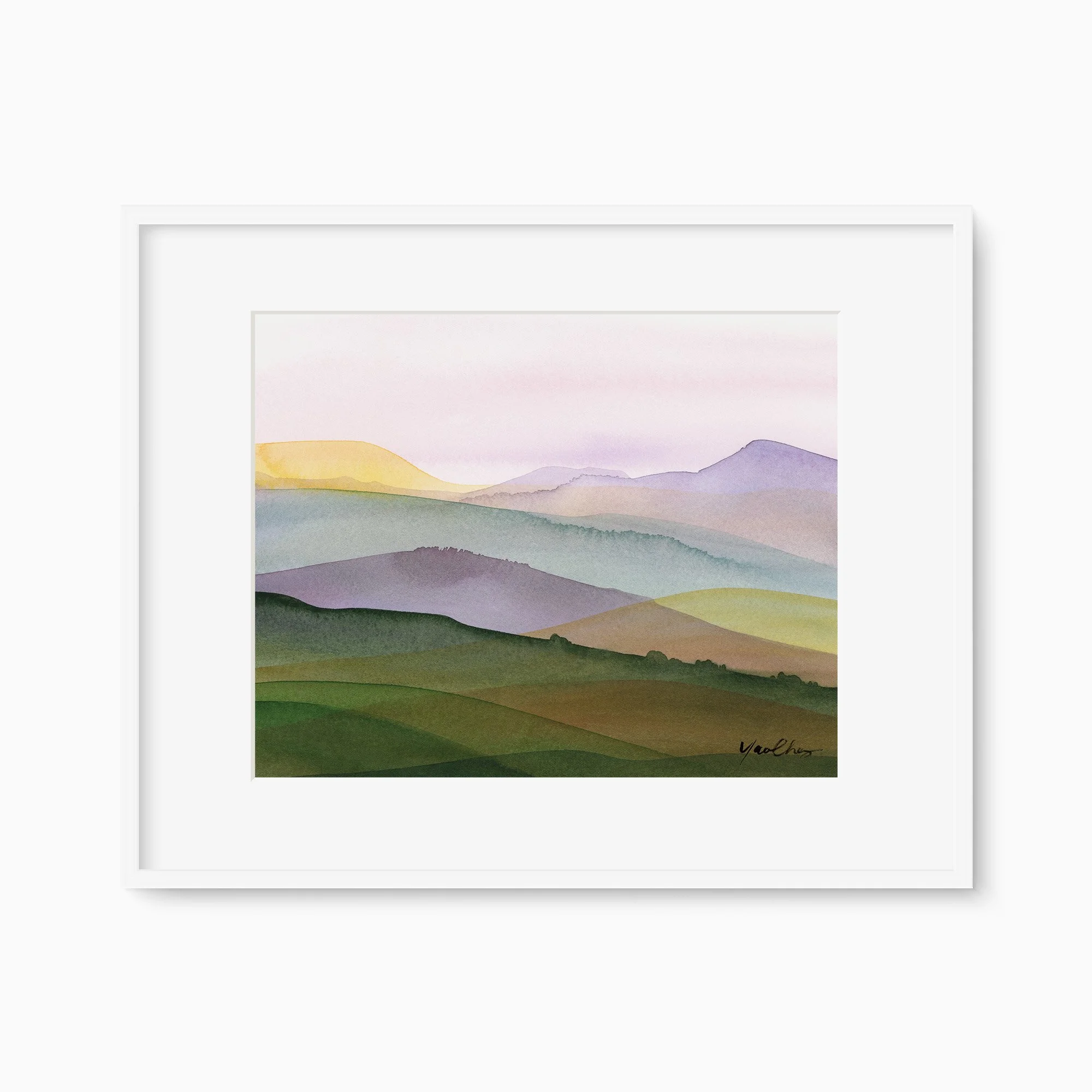Tuscan Sunset Art Print