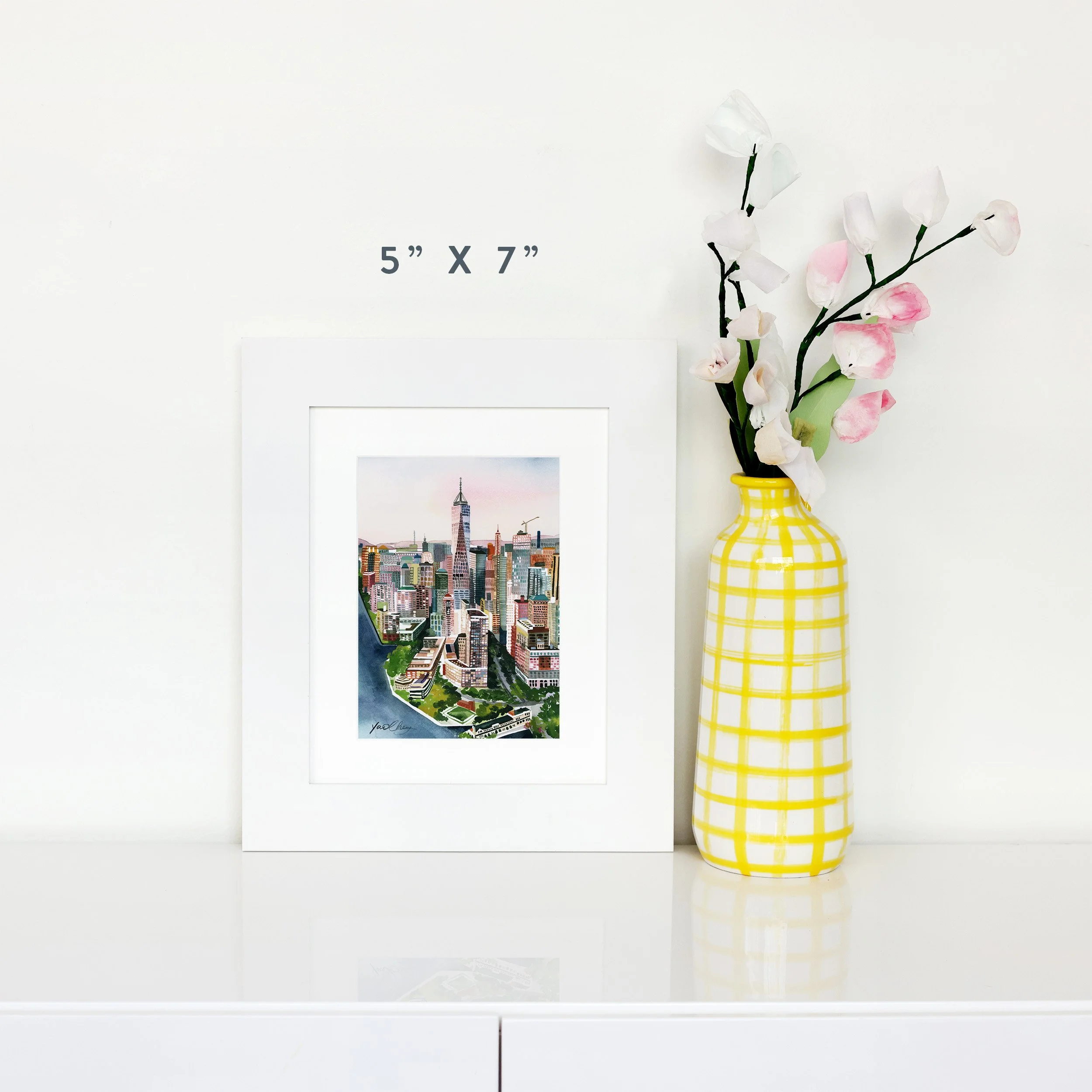 yao-cheng-nyc-freehand-architecture-vibrant-cityscape-watercolor-print-small-frame.jpg