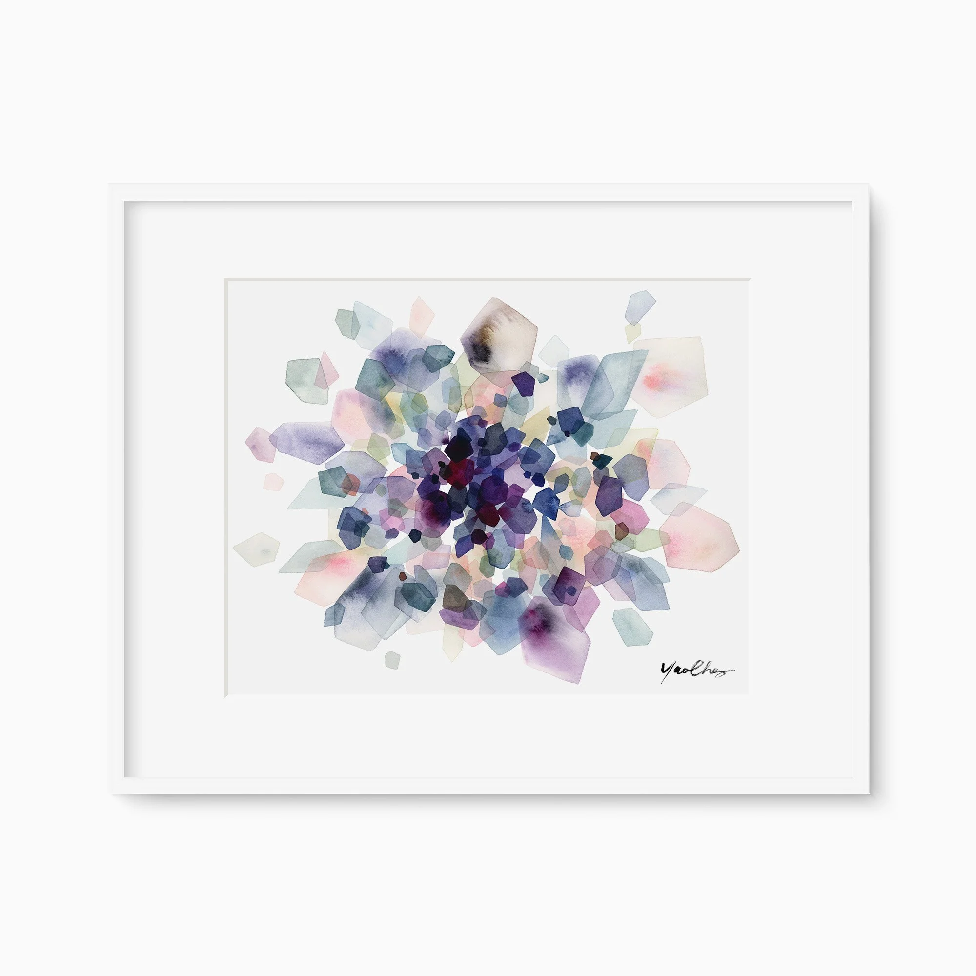 Nebula in Violet Art Print