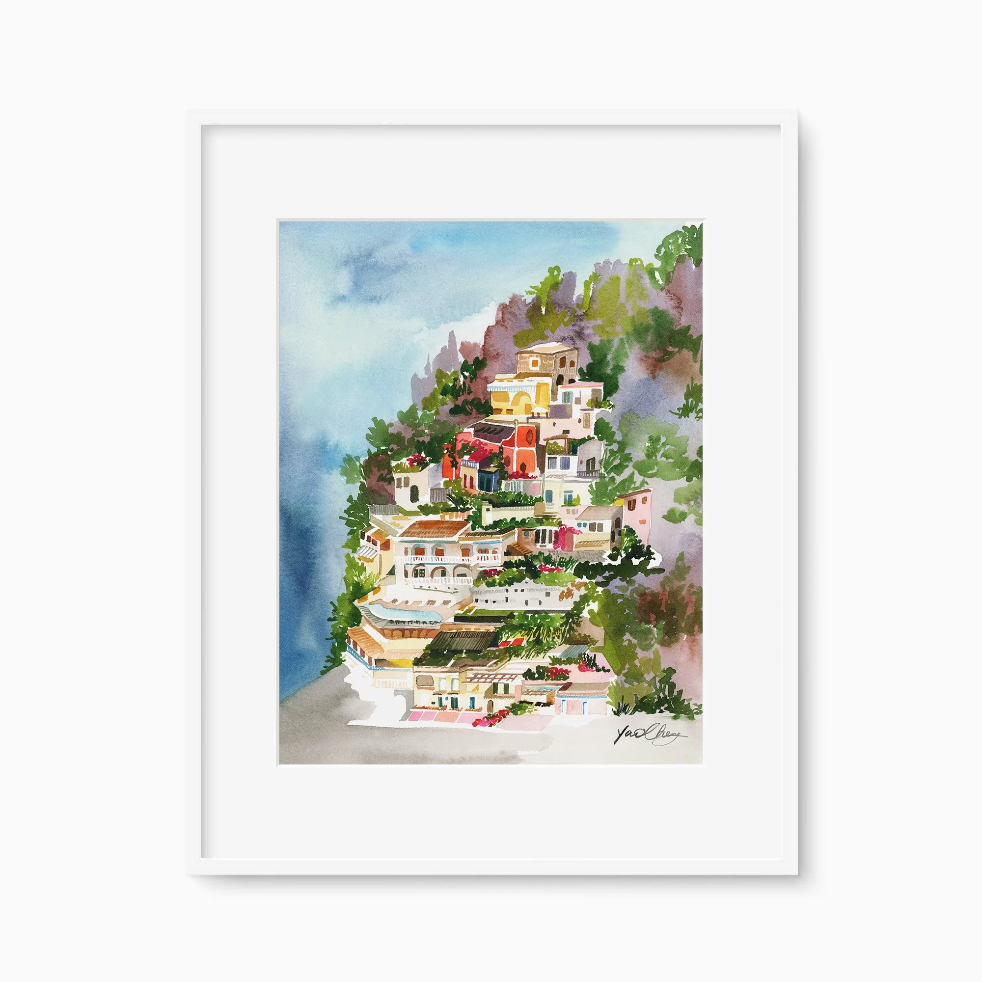 Positano, Italy Art Print
