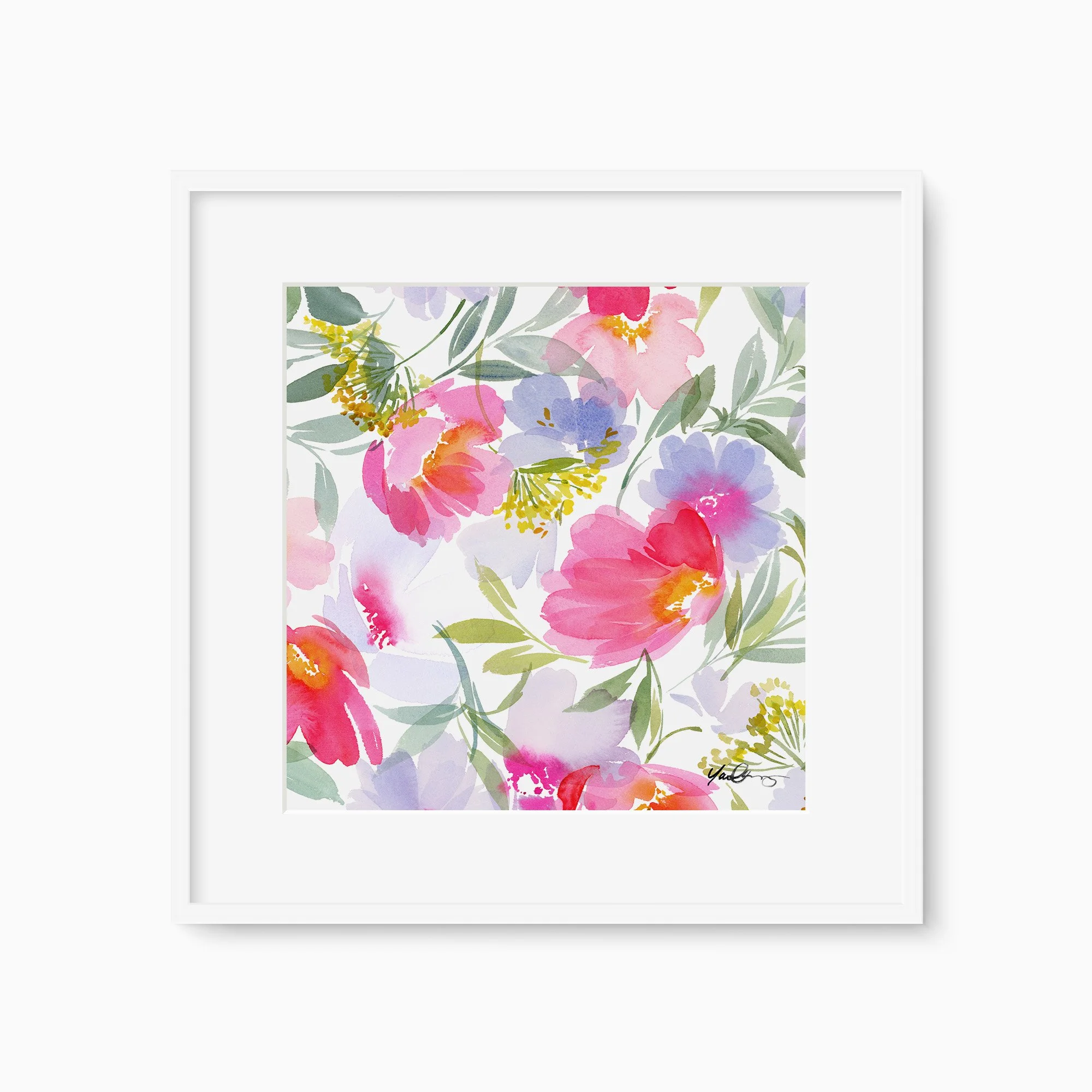 Peony Dance Art Print