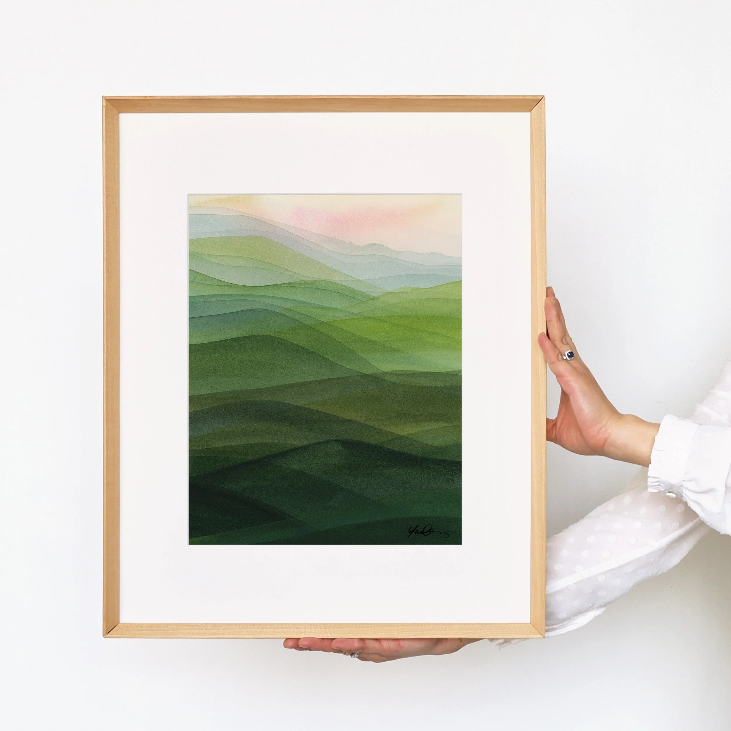 yao-cheng-rolling-hills-1-sunrise-landscape-watercolor-print-yao-framed-2.jpg