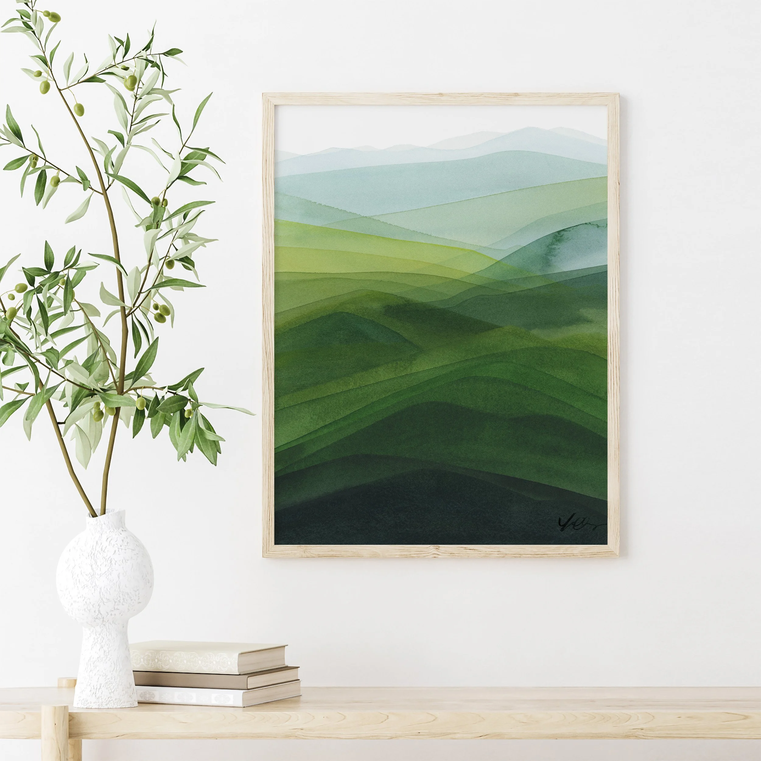 yao-cheng-rolling-hills-2-panoramic-green-landscape-watercolor-print-tuscan-living-room-wall-decor.jpg