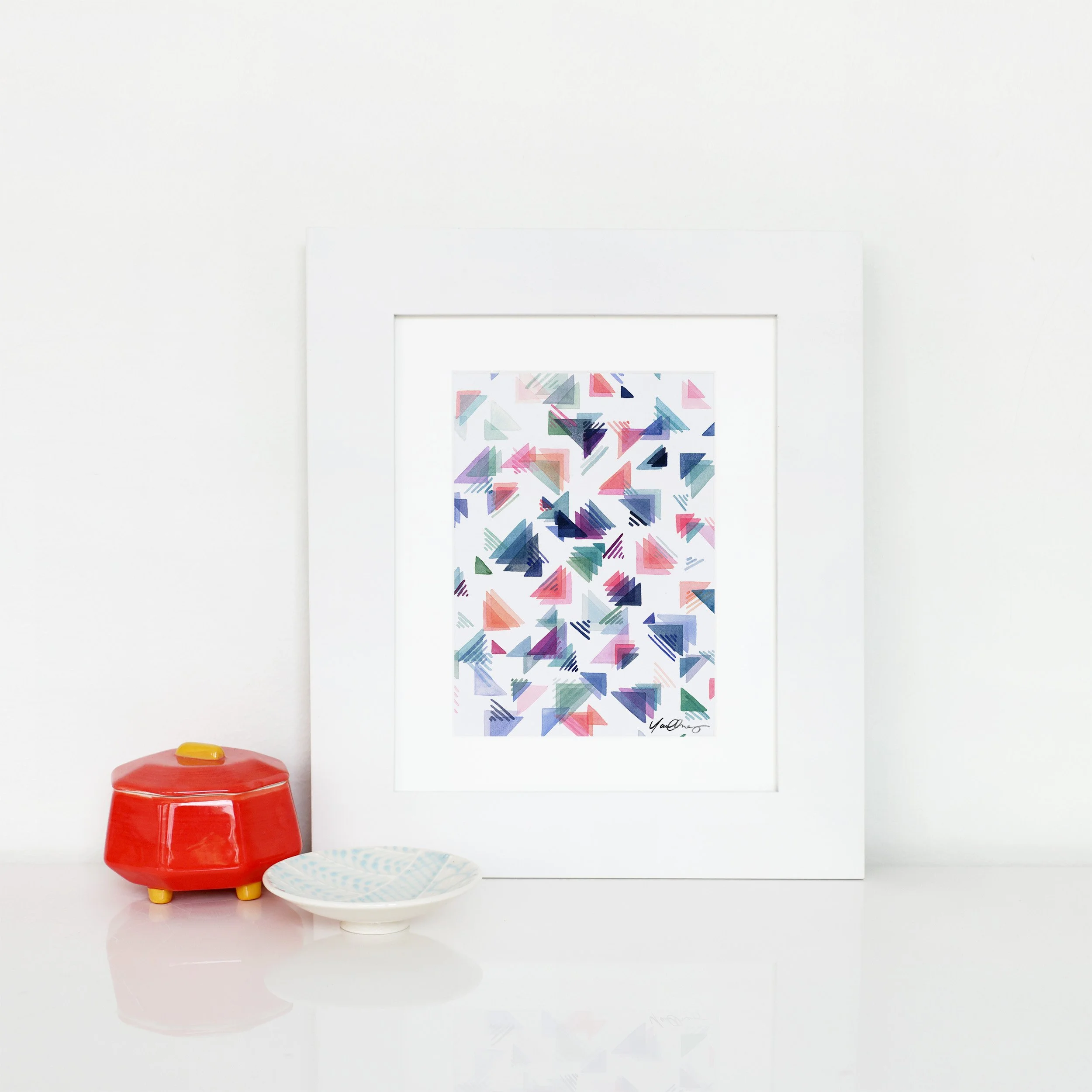 yao-cheng-mosaic-violet-blue-kaleidoscope-watercolor-print-small-framed.jpg