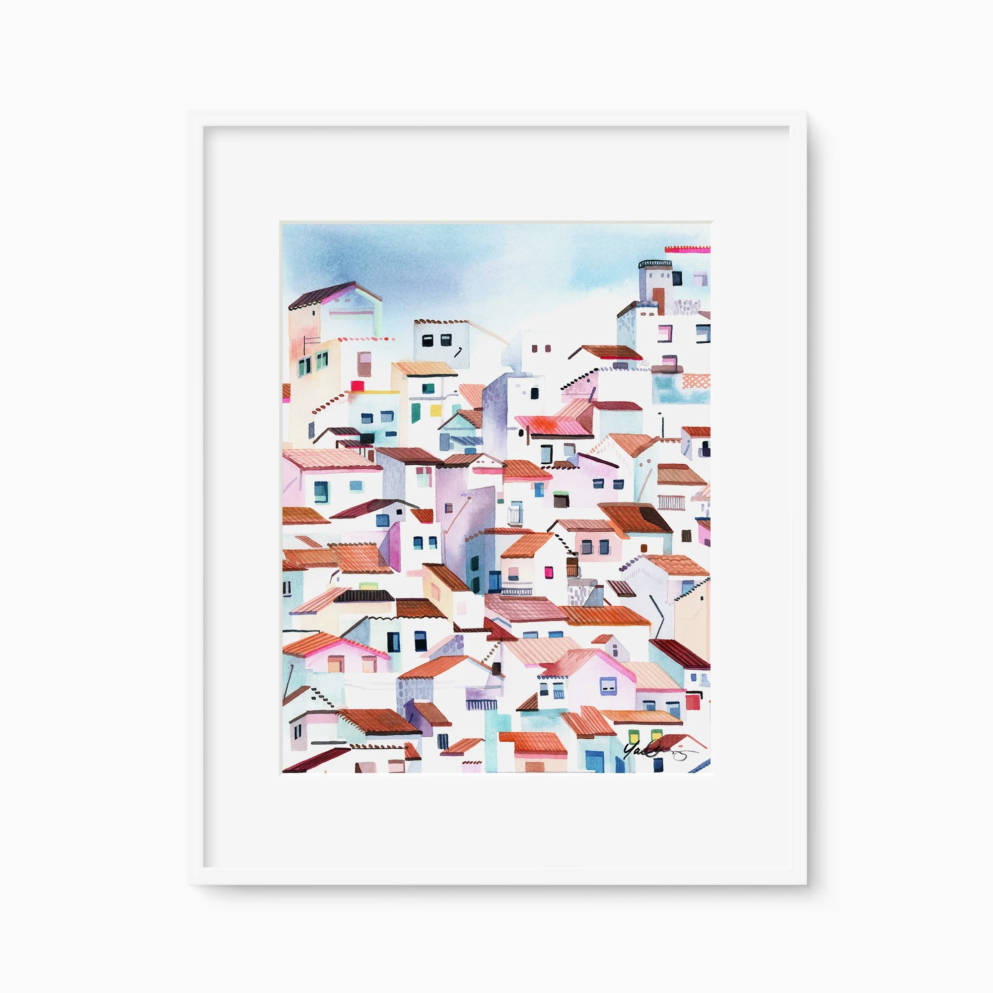 Casares, Spain No. 2 Art Print