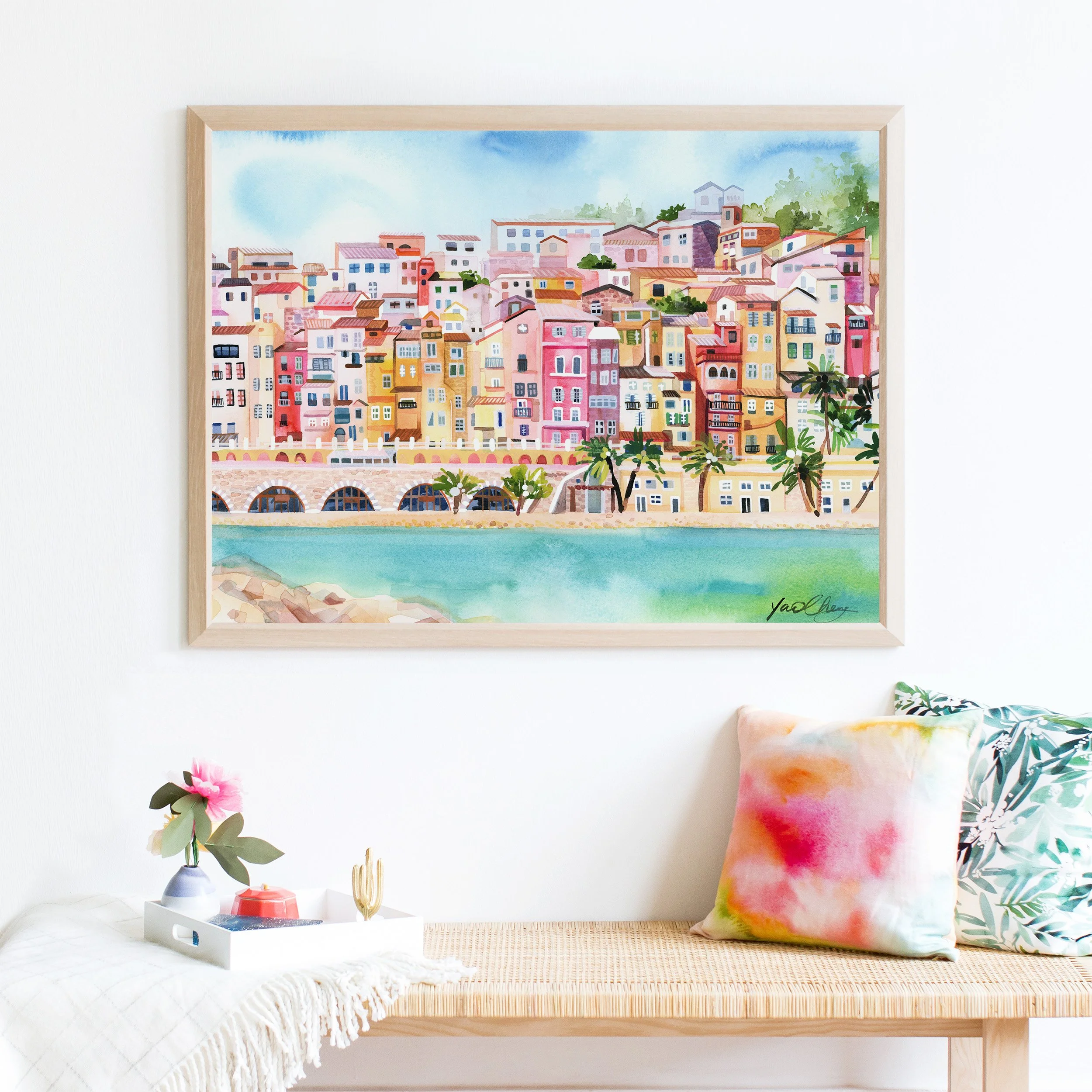 yao-cheng-menton-french-riviera-coastal-painting-print-living-room-wall-frame.jpg