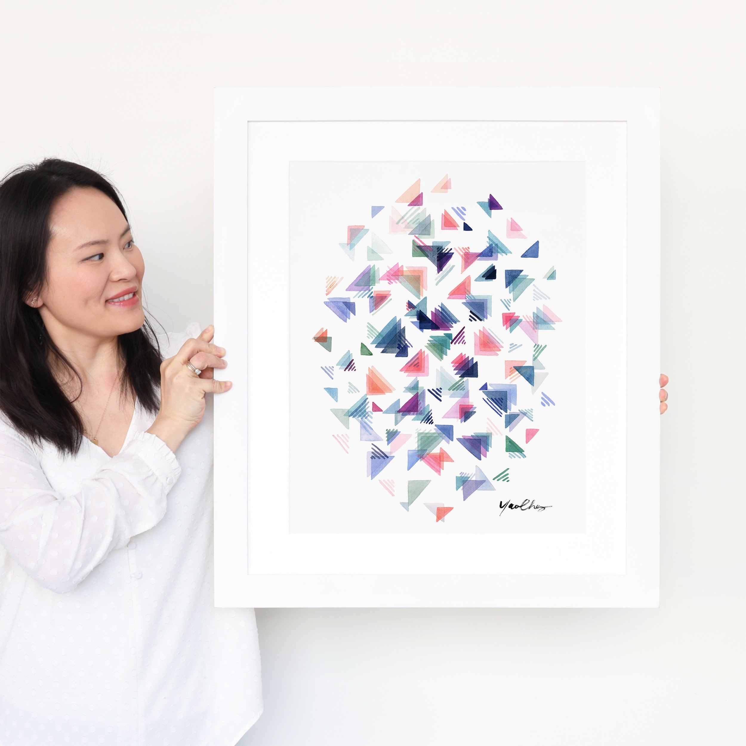 yao-cheng-mosaic-violet-blue-kaleidoscope-watercolor-print-yao-framed.jpg
