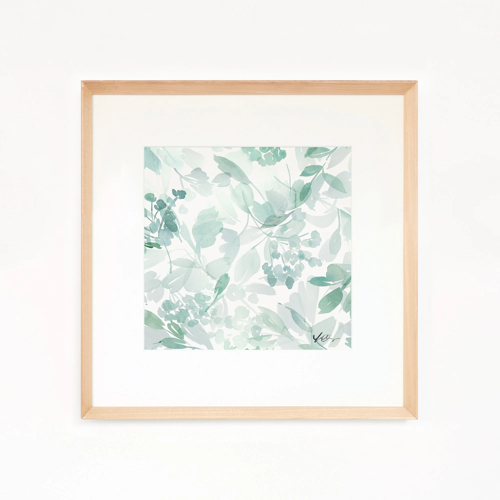 yao-cheng-serene-foliage-abstract-leaf-watercolor-print-light-wood-framed.jpg