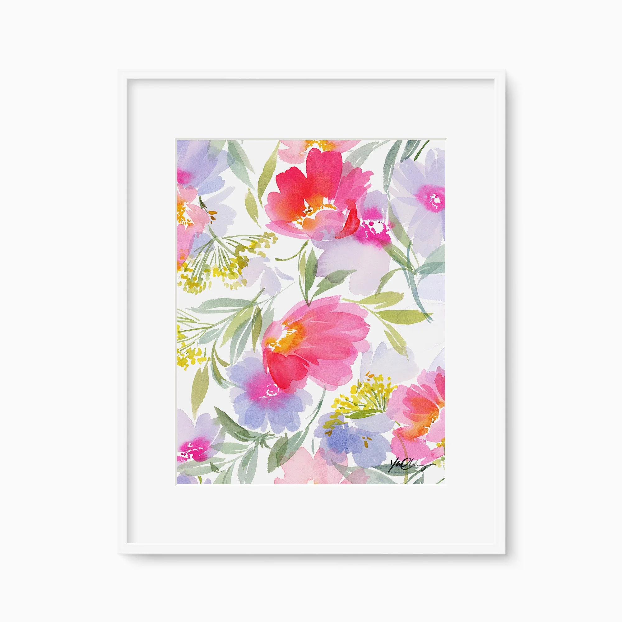 Peony Dance Art Print