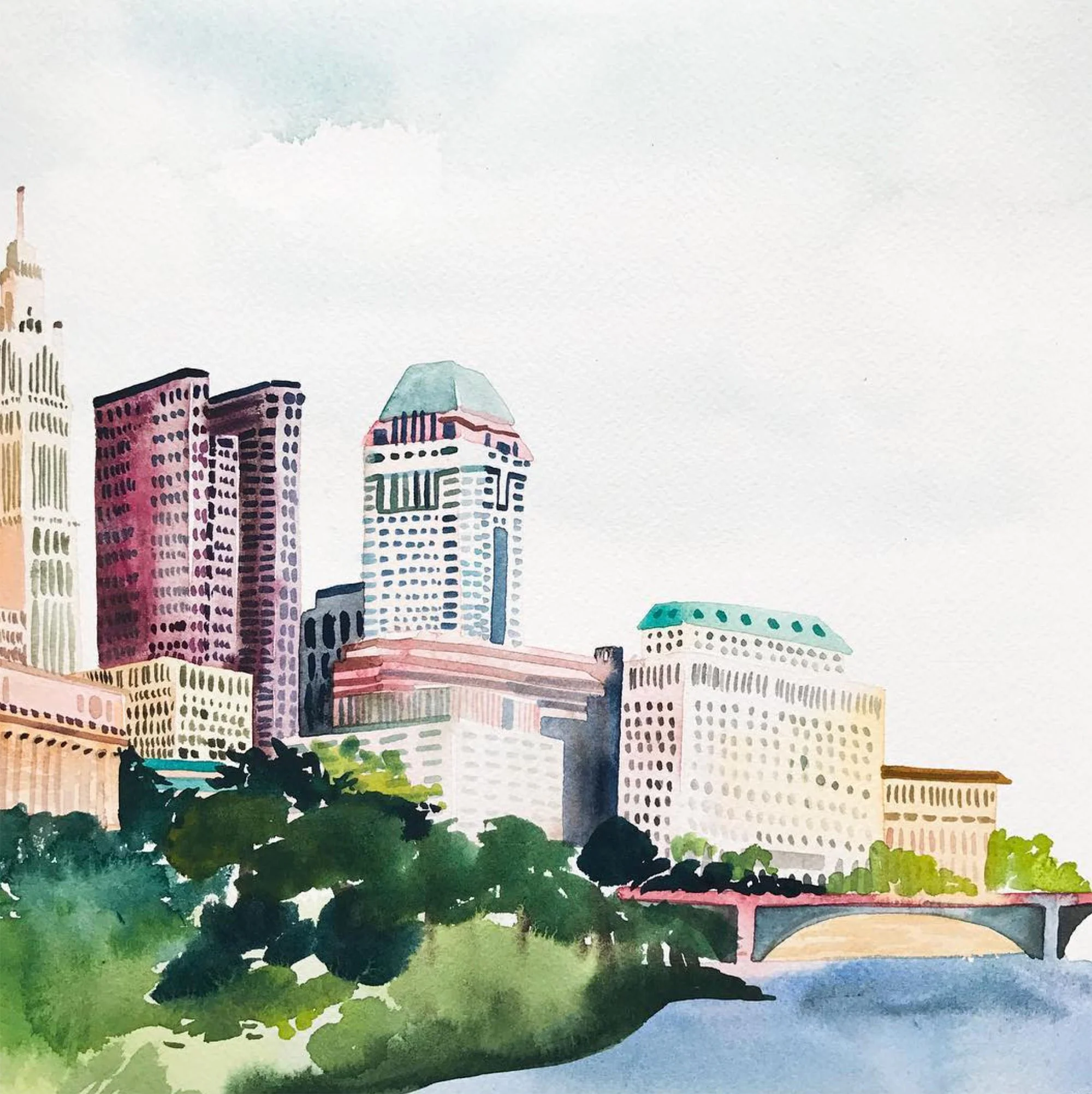 yao-cheng-columbus-ohio-capitol-skyline-studio-watercolor-print-painting-process-studio.jpg
