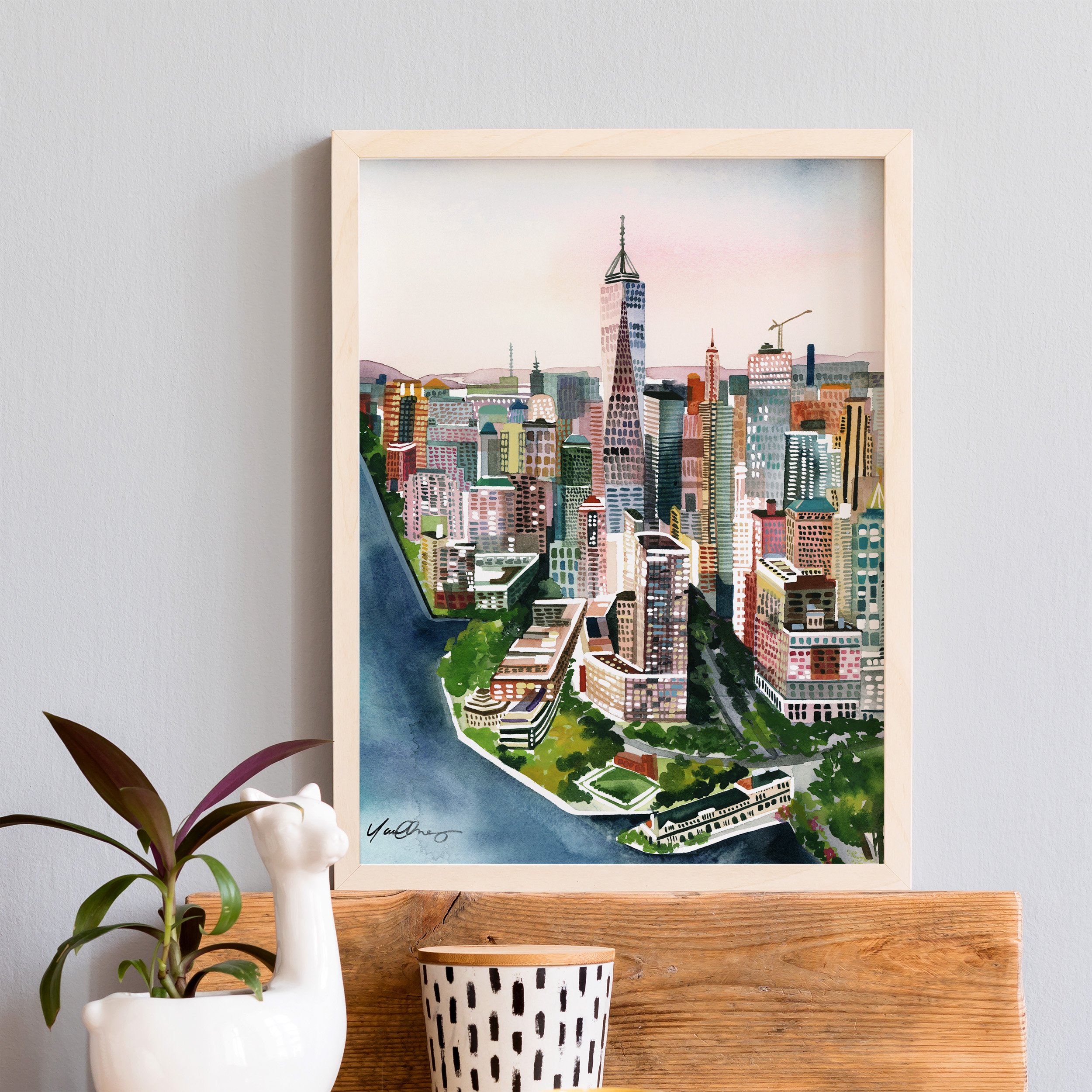 yao-cheng-nyc-freehand-architecture-vibrant-cityscape-watercolor-print-apartment-wall-decor-frame.jpg