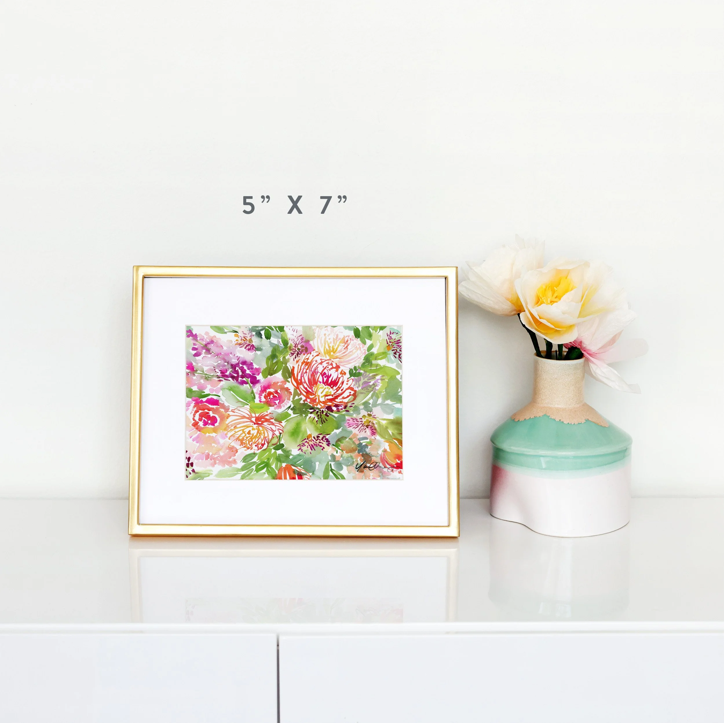 yao-cheng-proteas-dance-mixed-floral-bouquet-watercolor-art-print-small-framed.jpg