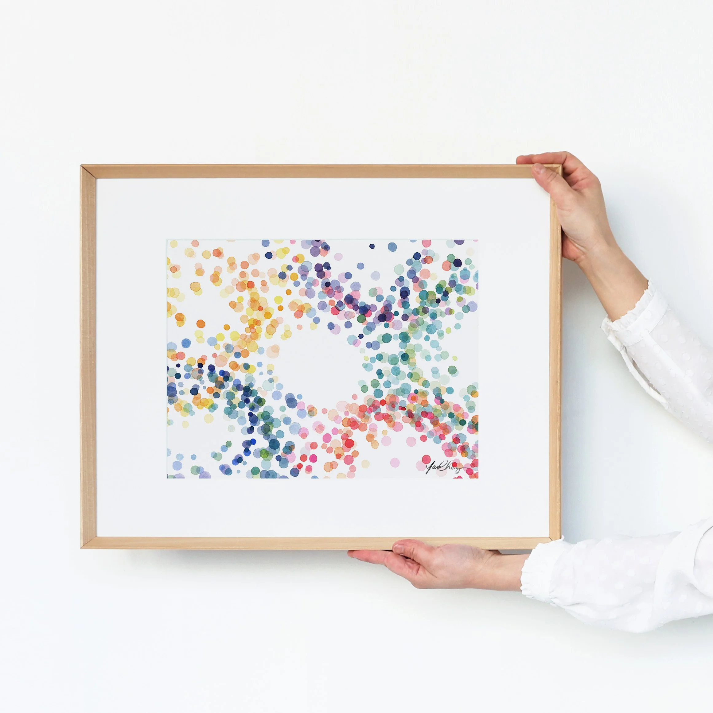 yao-cheng-rainbow-swirl-no-2-fluid-overlapping-circles-watercolor-print-yao-framed.jpg
