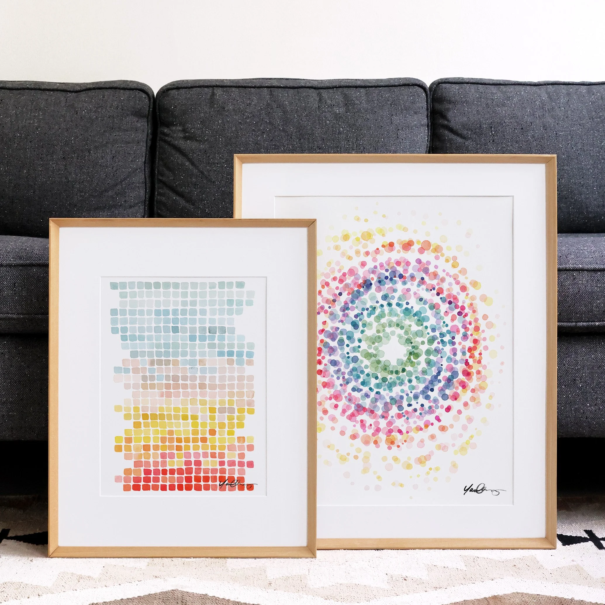 yao-cheng-rainbow-swirl-no-1-concentric-circle-watercolor-print-pair-framed.jpg