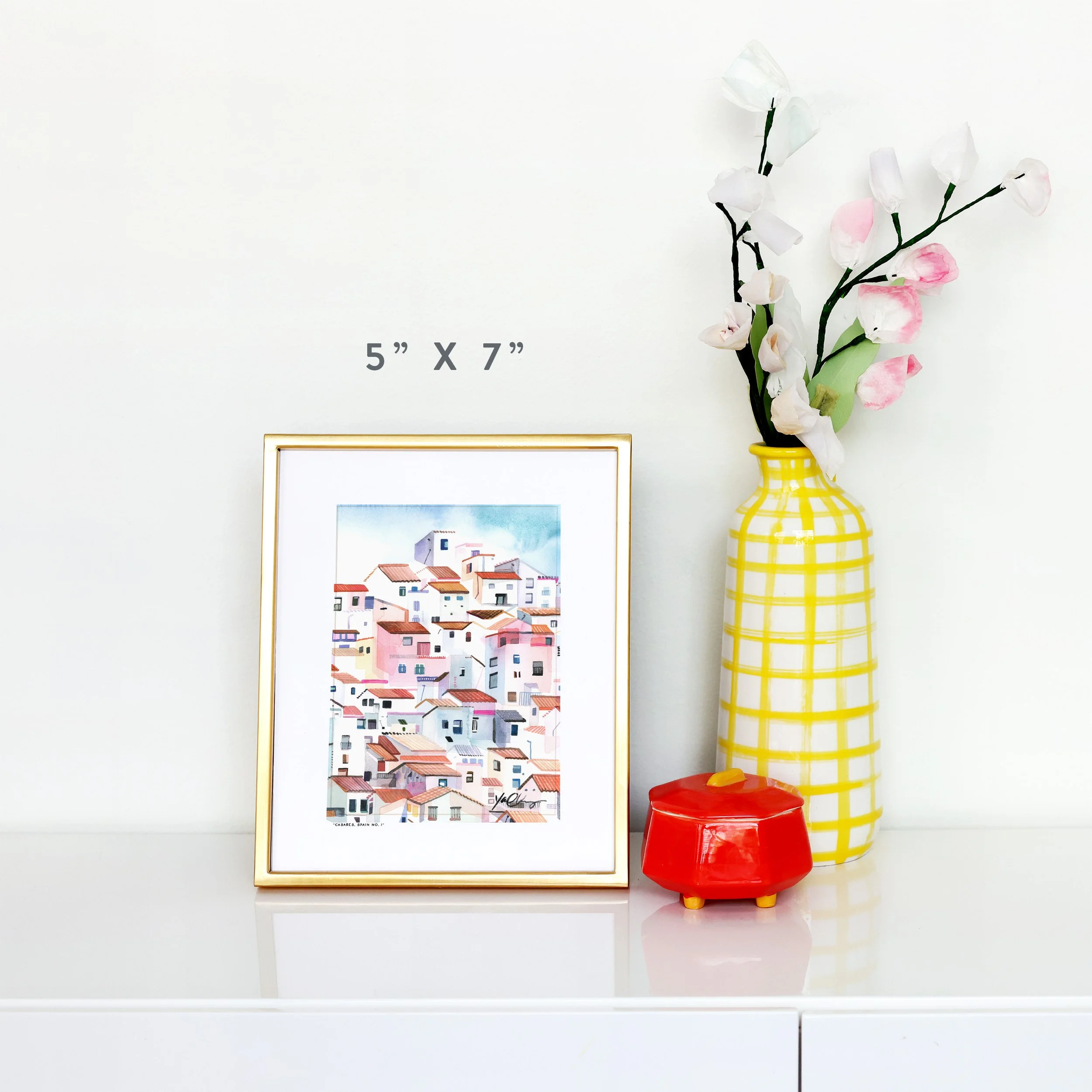 yao-cheng-casares-spain-imperfect-hillside-homes-watercolor-print-small-frame.jpg