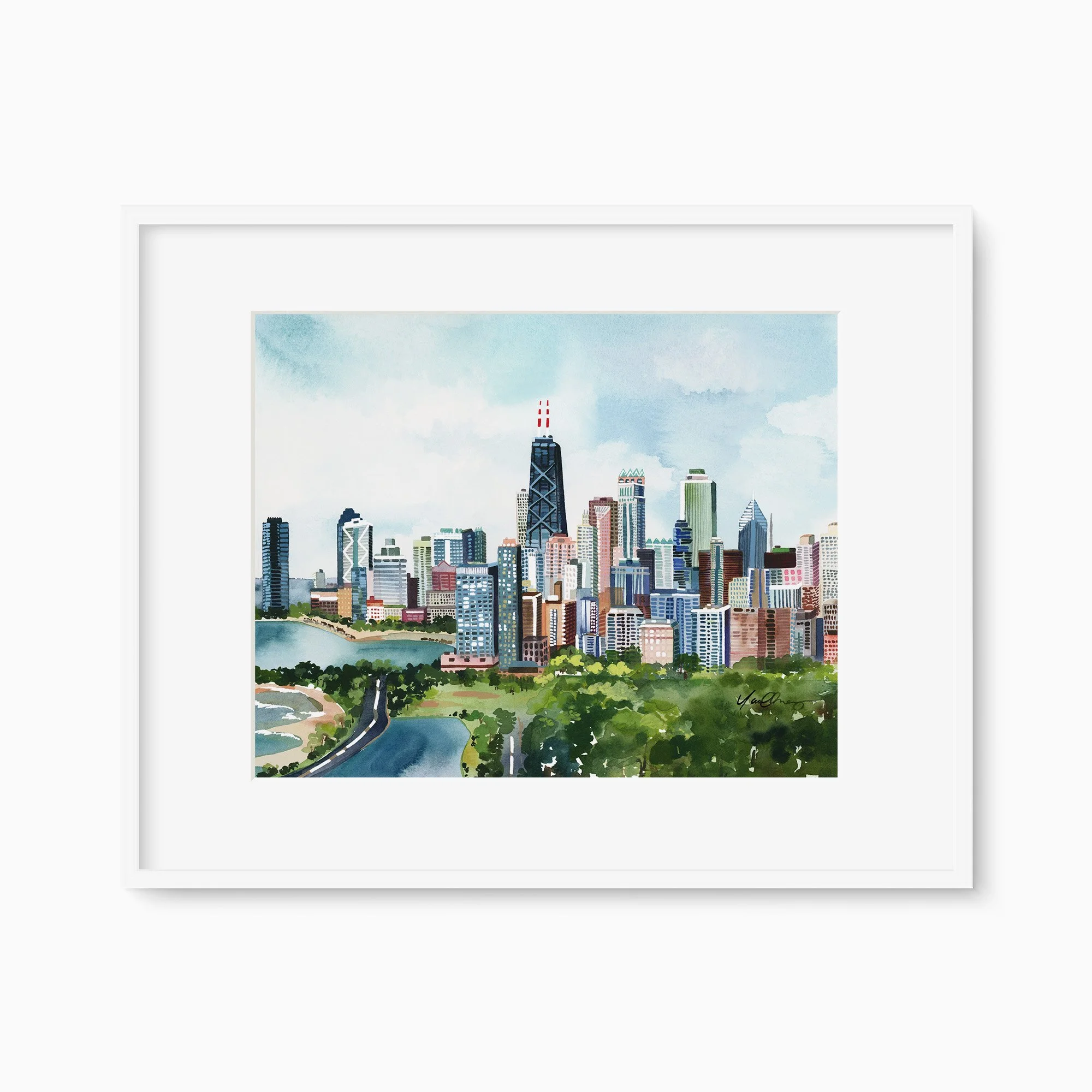 Chicago, Illinois Art Print