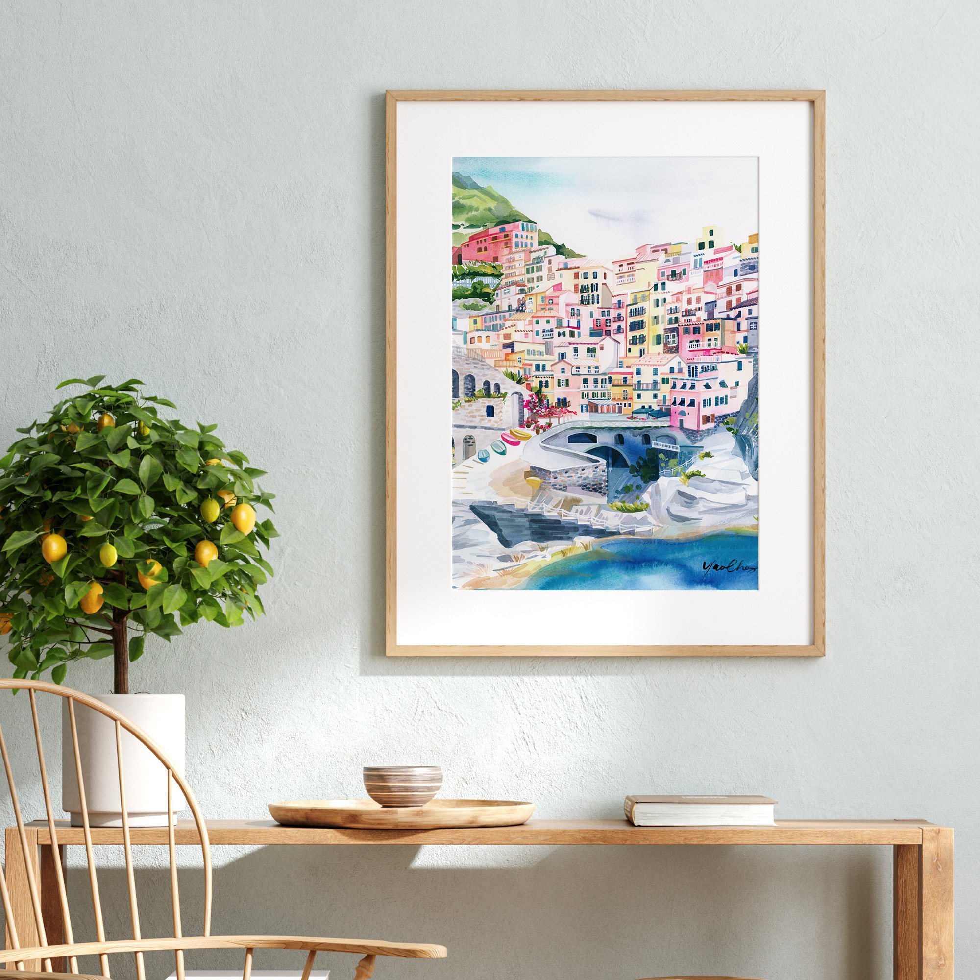 yao-cheng-manarola-italian-riviera-cliffside-town-watercolor-print-tuscan-travel-frame-wall-decor.jpg