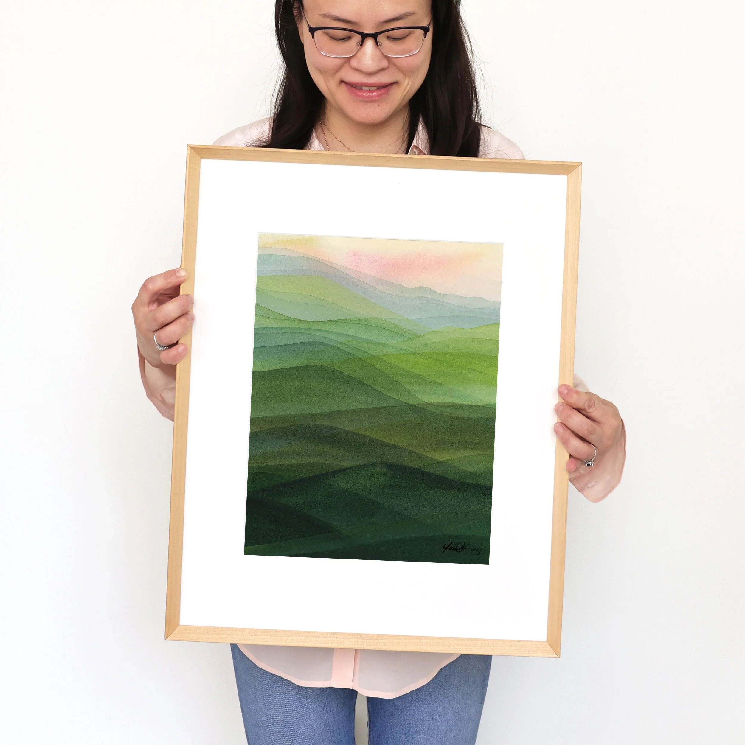 yao-cheng-rolling-hills-1-sunrise-landscape-watercolor-print-yao-framed.jpg