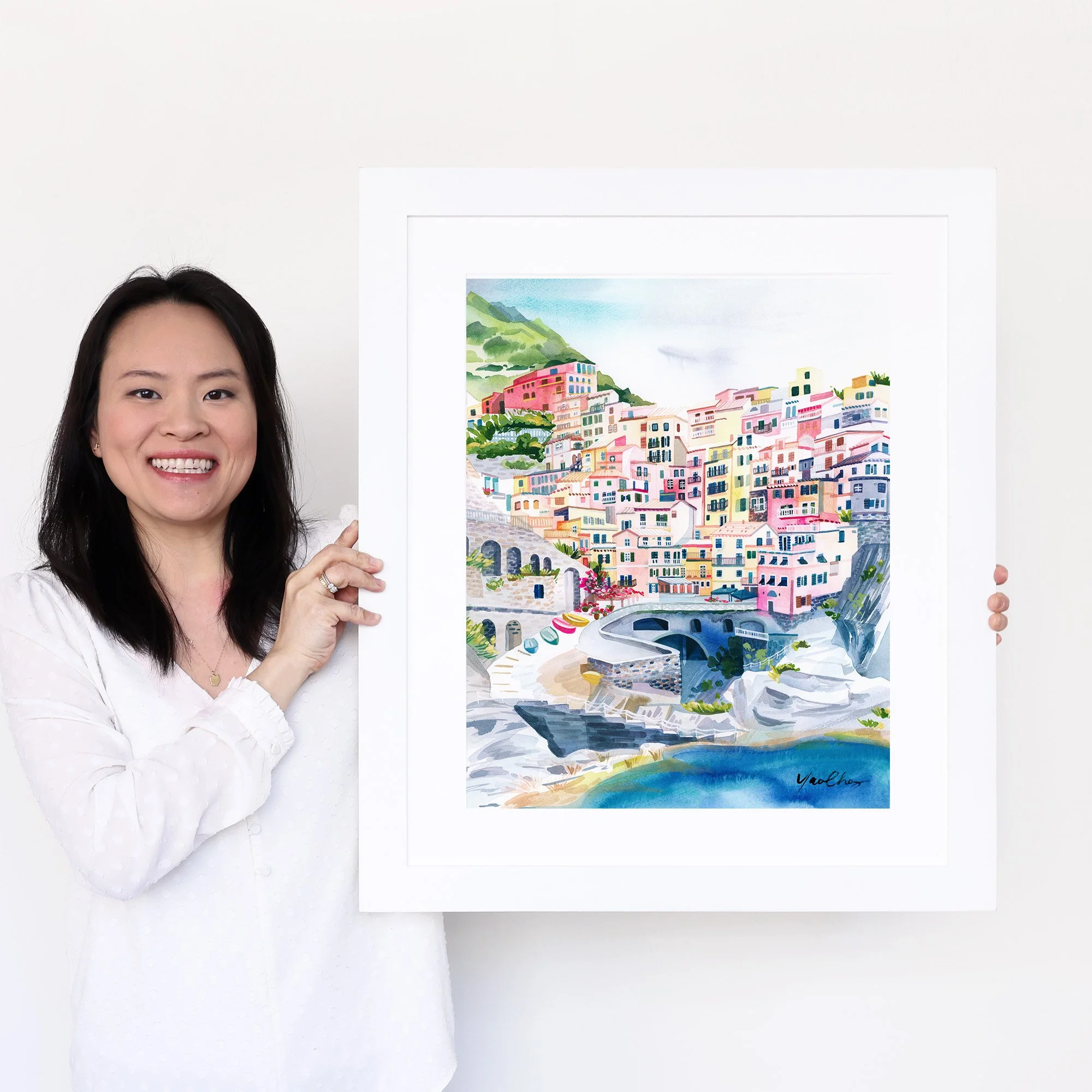 yao-cheng-manarola-italian-riviera-cliffside-town-watercolor-print-yao-frame.jpg