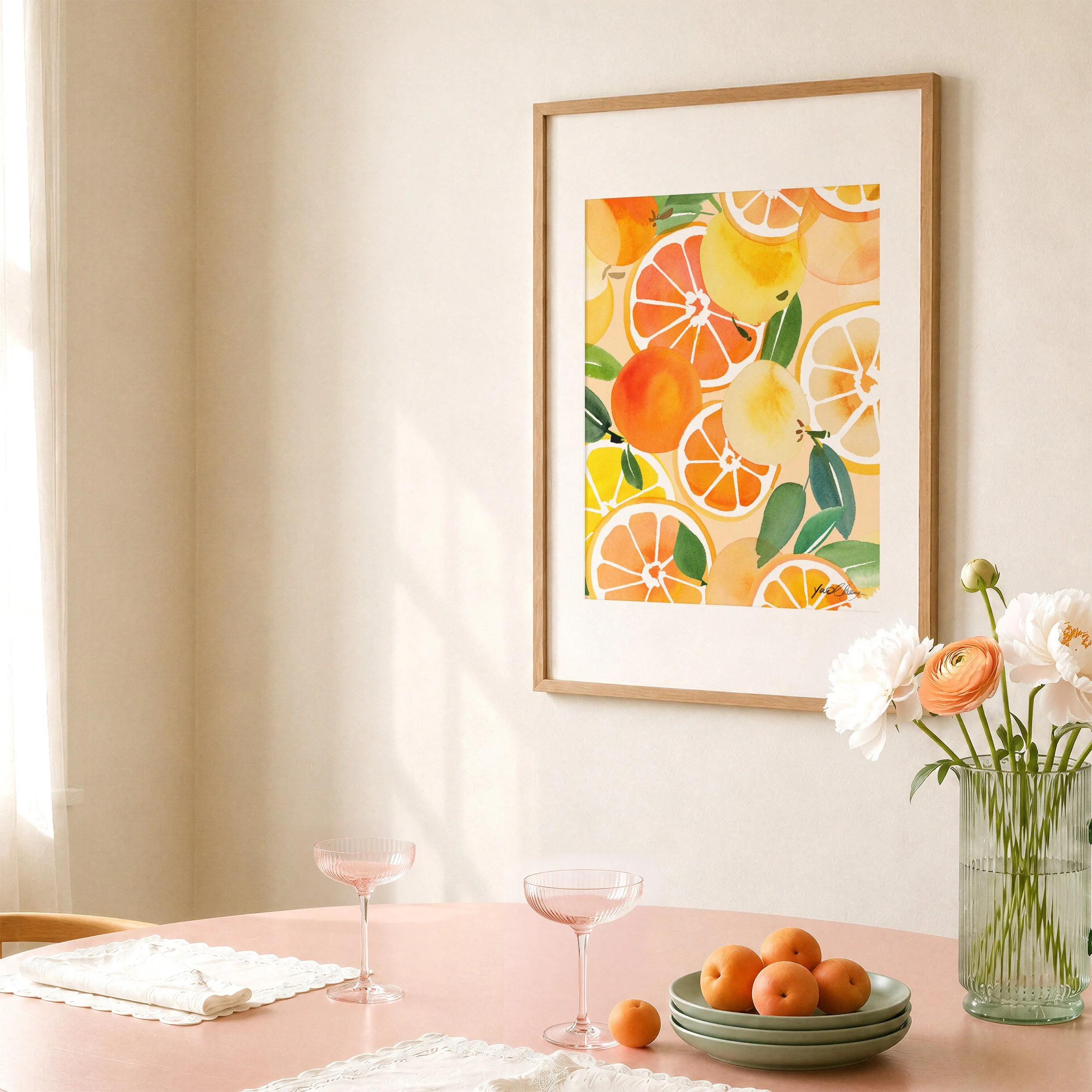yao-cheng-oranges-vibrant-botanical-citrus-watercolor-art-print-dining-room.jpg