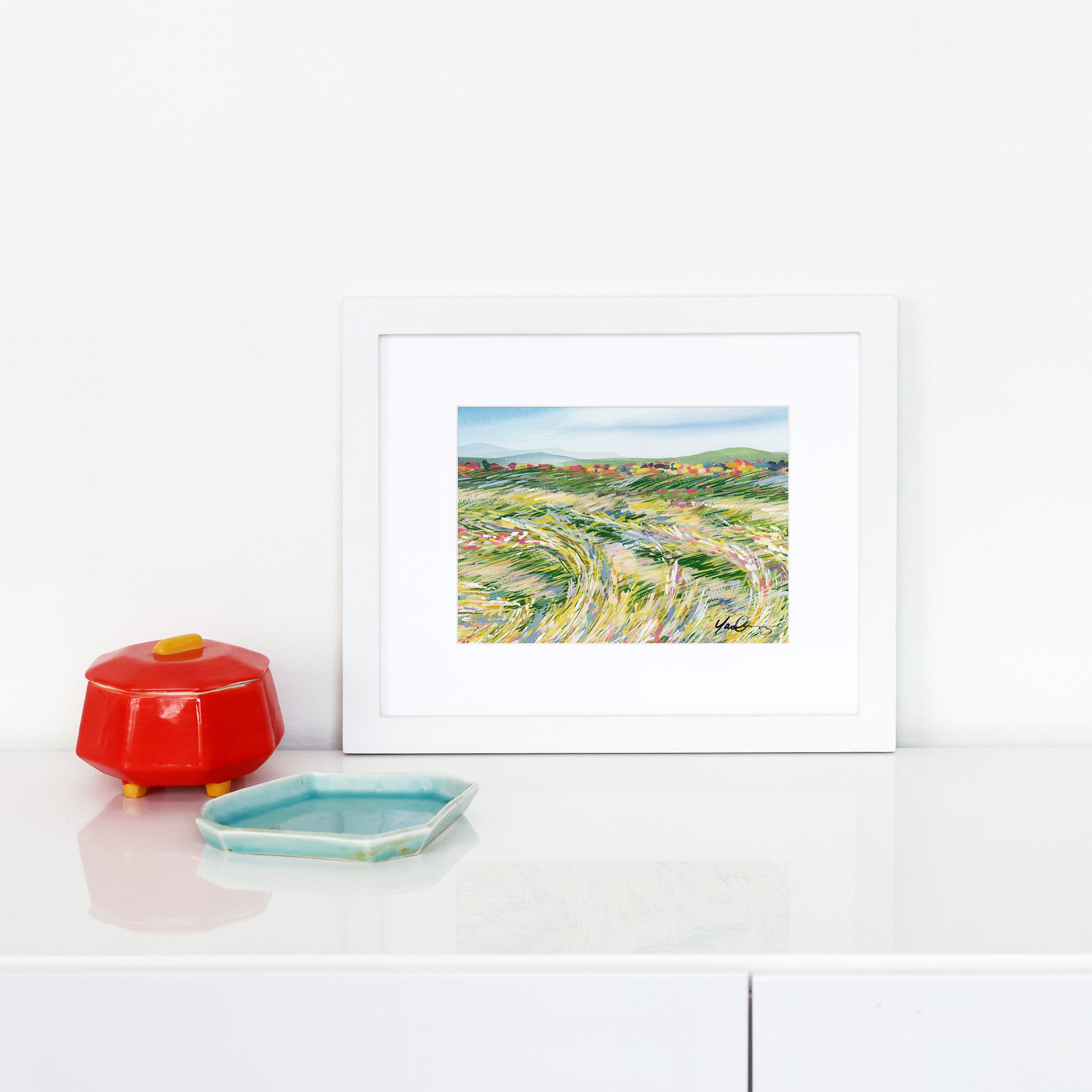 yao-cheng-swaying-grass-2-landscape-watercolor-print-small-framed.jpg