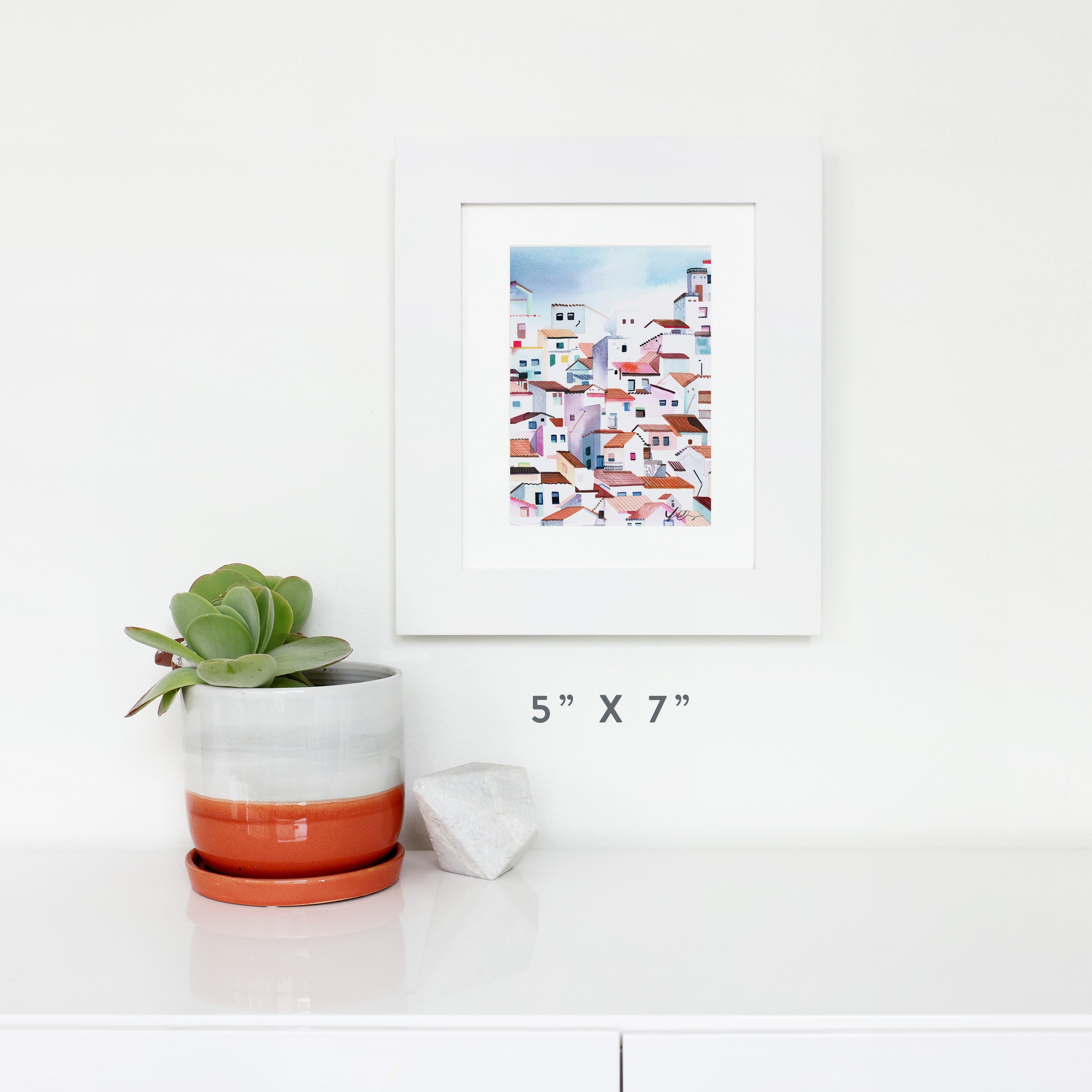 yao-cheng-casares-spain-hillside-houses-pattern-watercolor-print-small-frame-europe.jpg