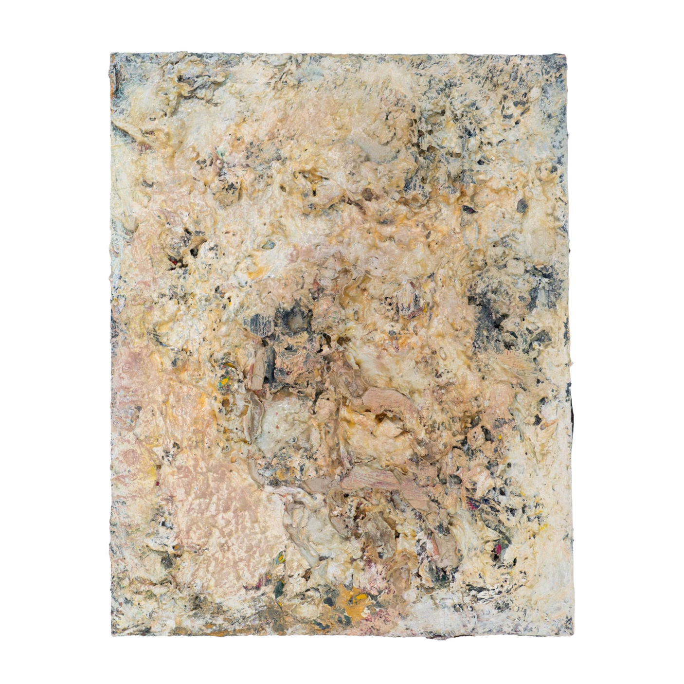 Facade; oil and resin on canvas, 51 x 40 cm, 2023