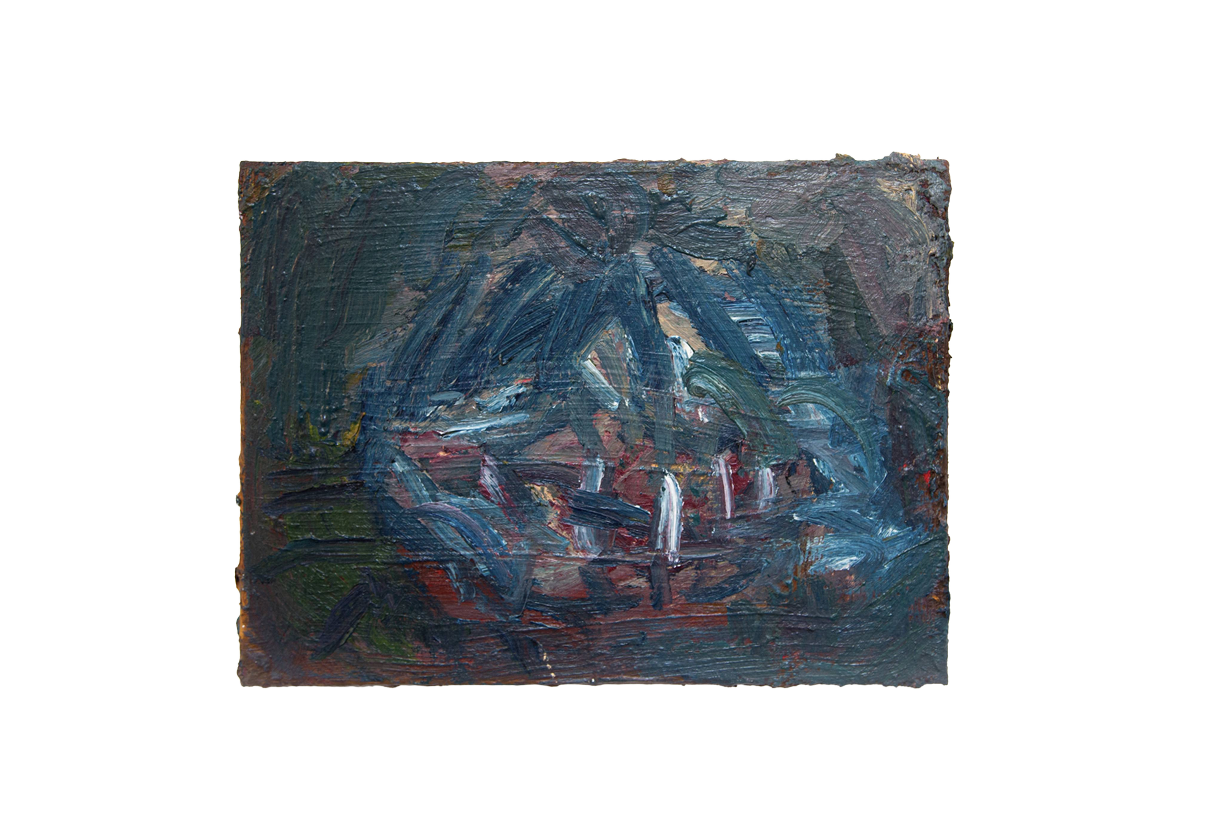 Shellfish; Oil on canvas, 30 x 41 cm, 2021