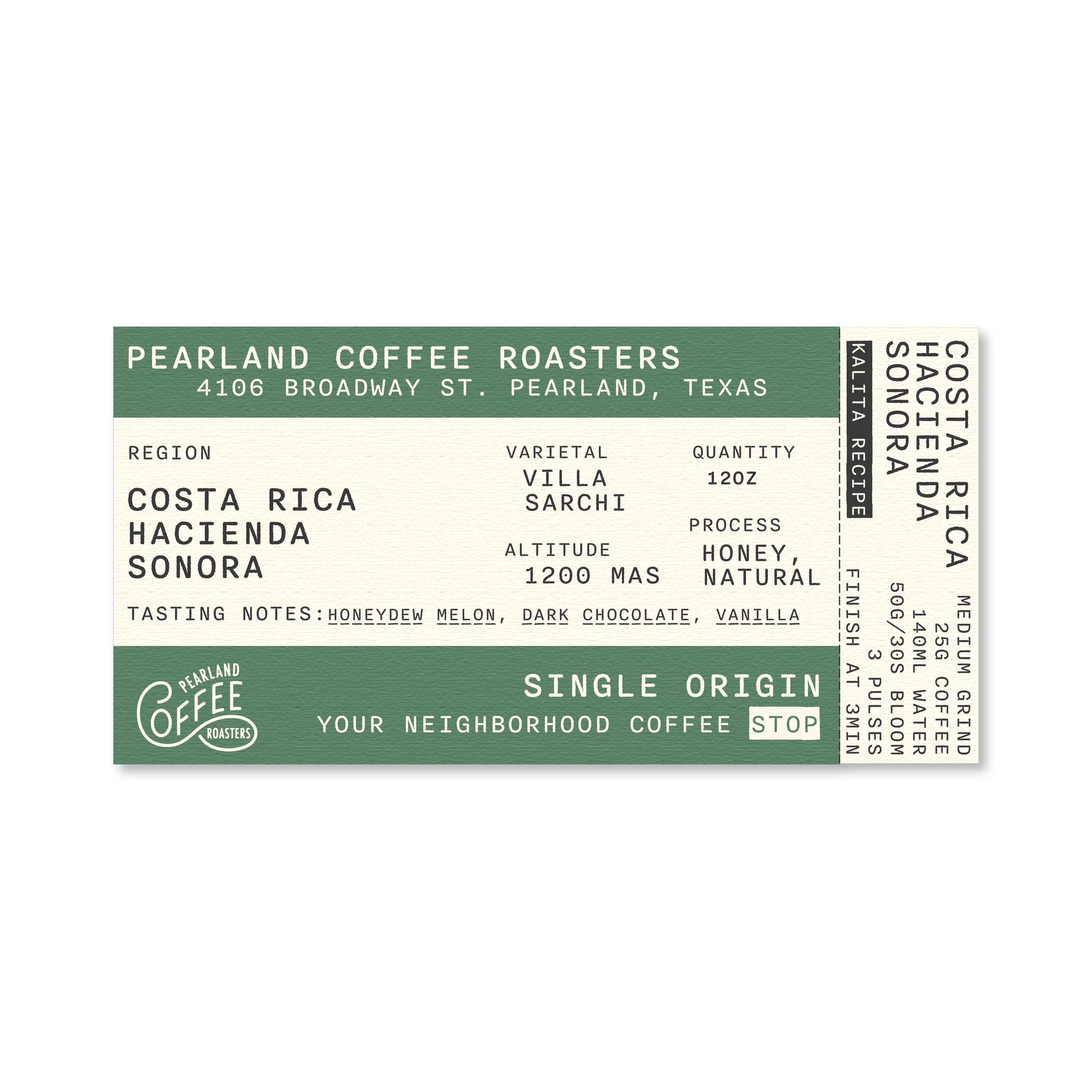 Costa Rica Hacienda Sonora