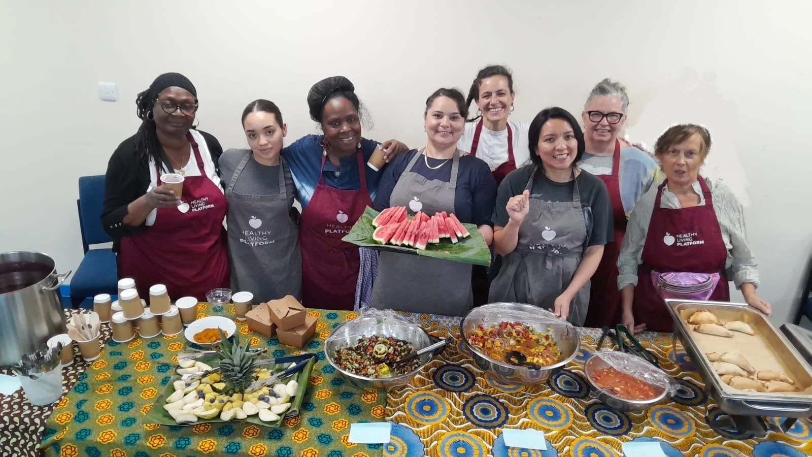 Healthy Living Platform Cafe Team